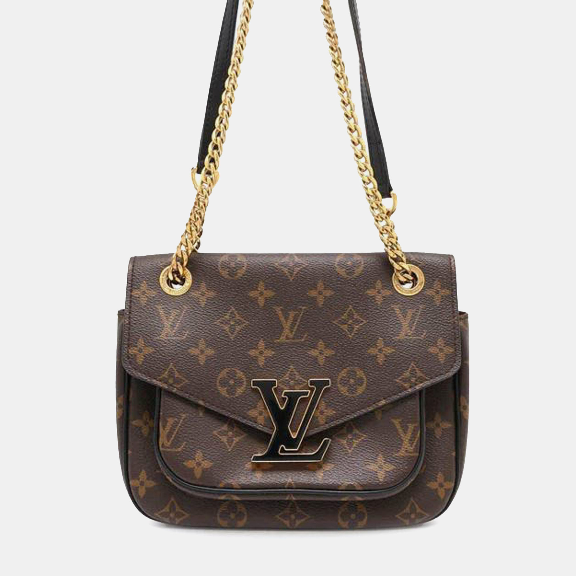 

Louis Vuitton Brown Monogram Passy PM Bag