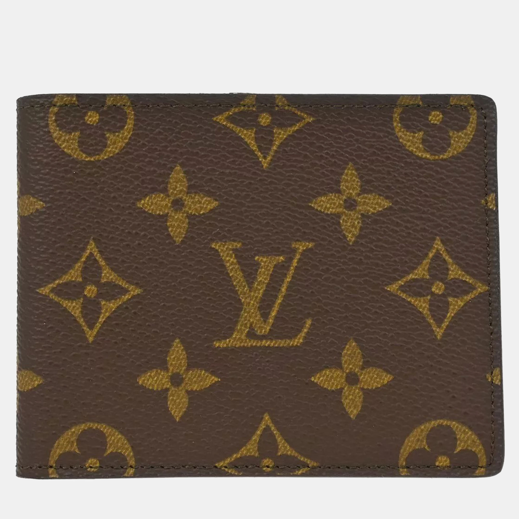 

Louis Vuitton Monogram Canvas Porte Billet Wallet, Brown