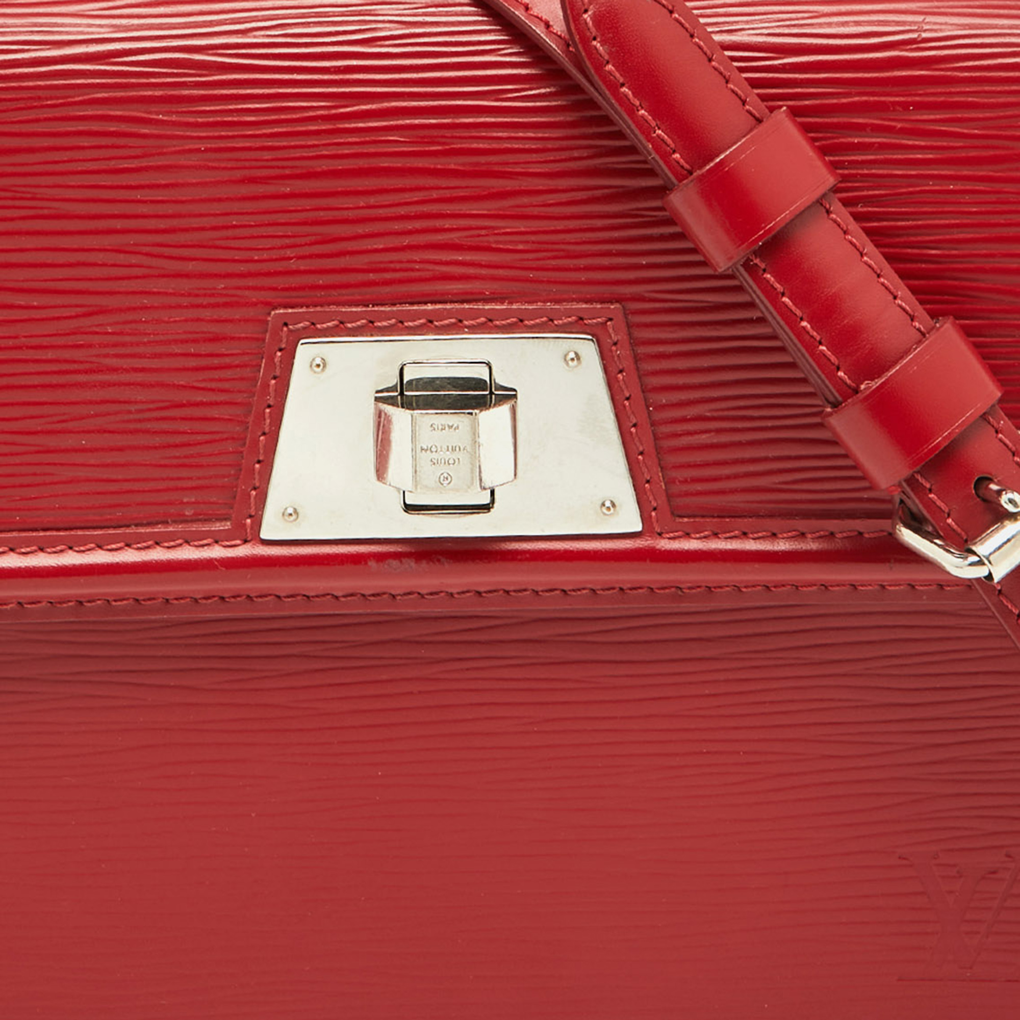Louis Vuitton Rubis Epi Leather Sevigne PM Bag 