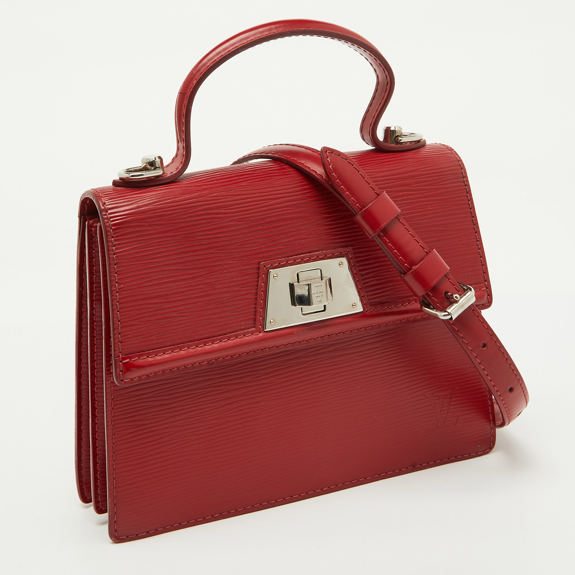 Louis Vuitton Rubis Epi Leather Sevigne PM Bag 