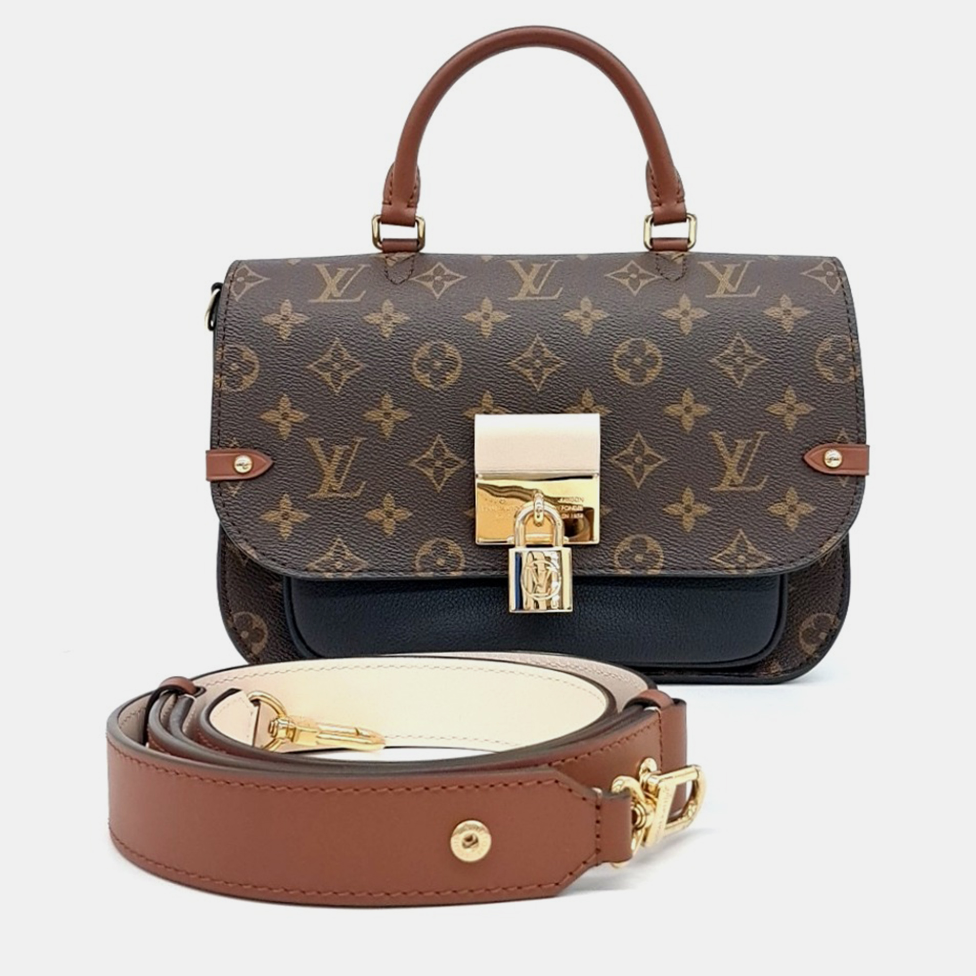 

Louis Vuitton Brown PVC Vaugirard bag