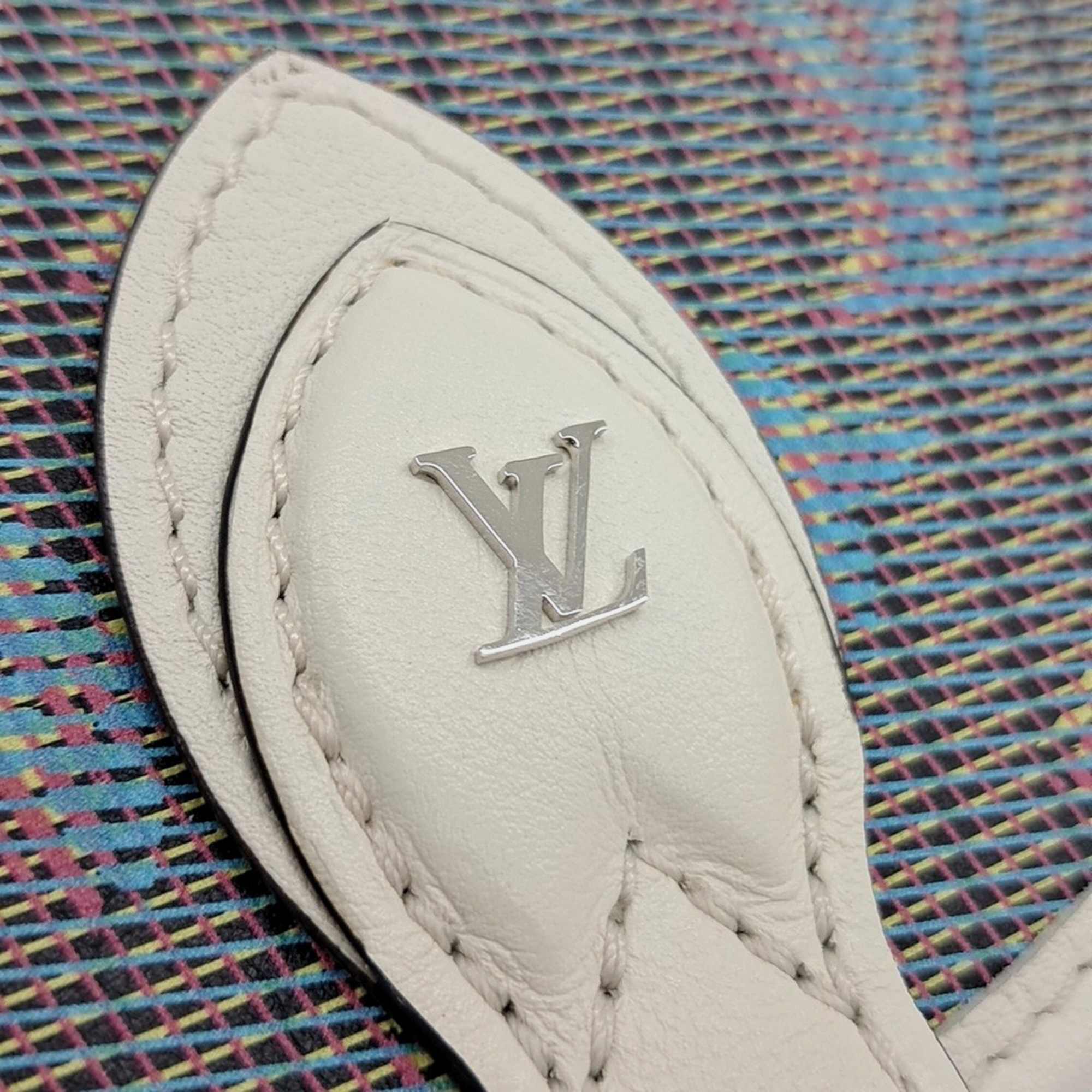 Louis Vuitton Blue Multicolor PVC Tambourine Bag 