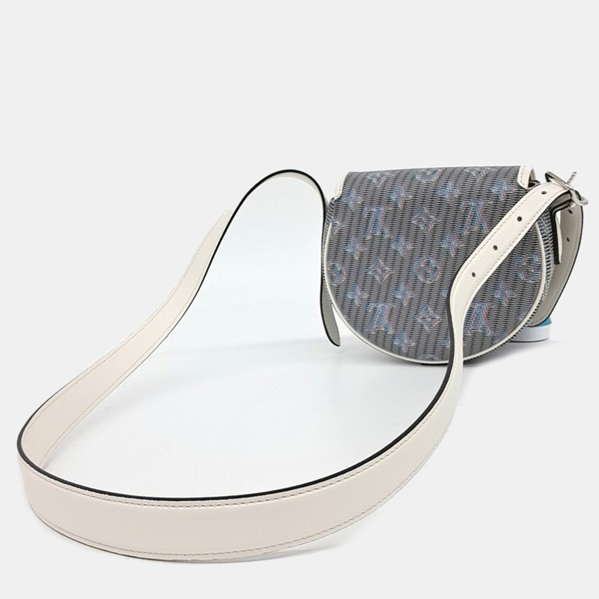 Louis Vuitton Blue Multicolor PVC Tambourine Bag 