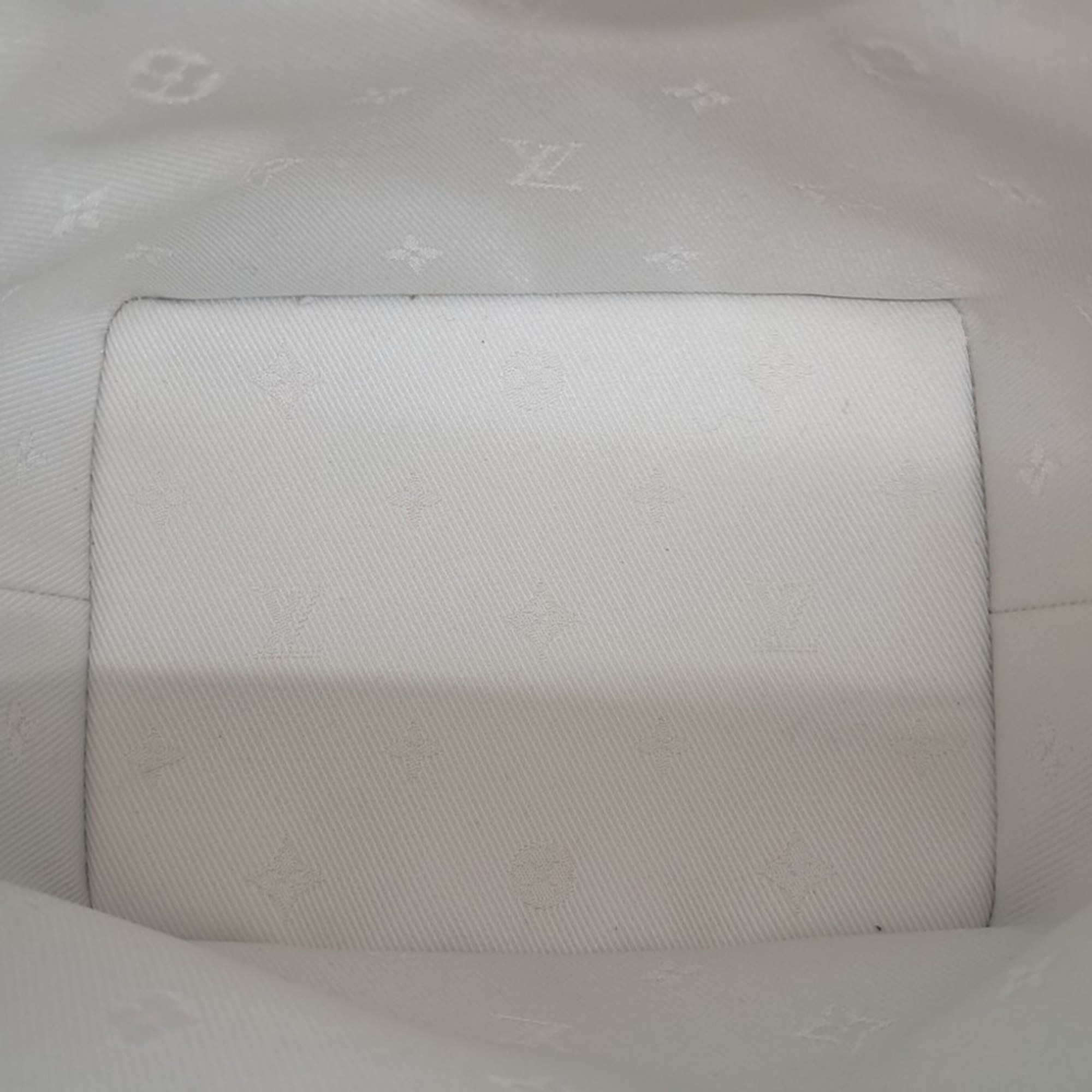 Louis Vuitton Multicolor White Fabric and Leather Nano Noe Bag 