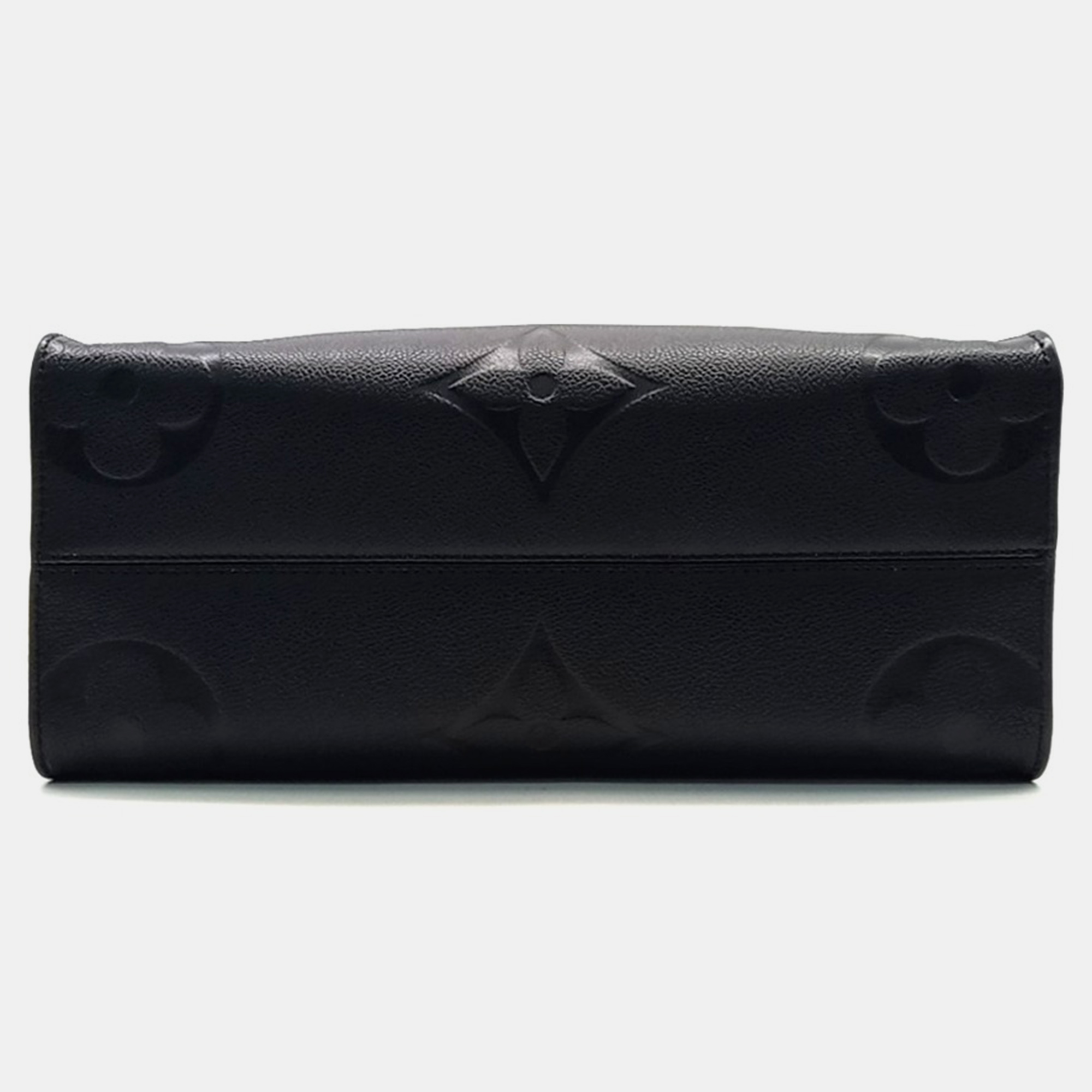 Louis Vuitton Black Leather Empreinte On The Go MM bag 