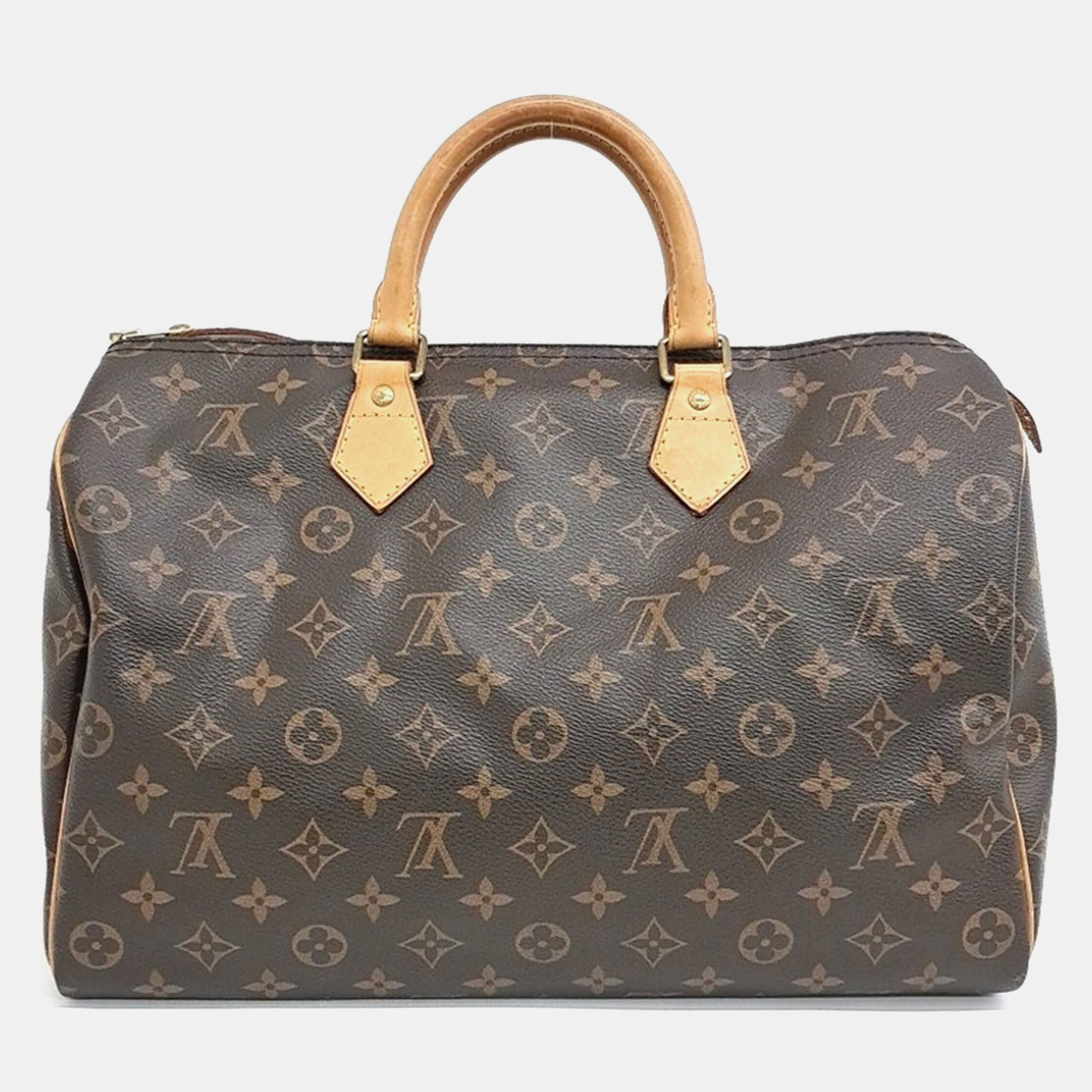 

Louis Vuitton Brown PVC Speedy 35 bag