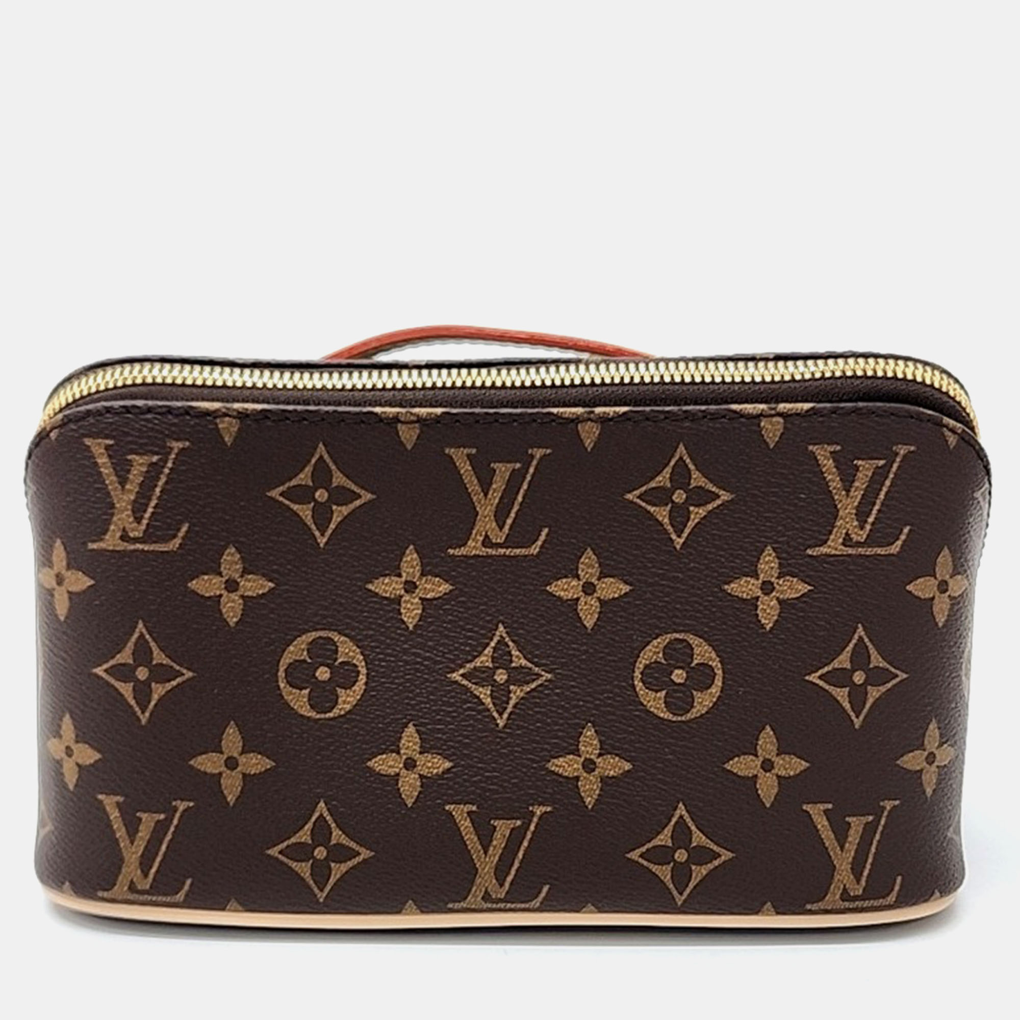 

Louis Vuitton Brown PVC Monogram Toiletry bag