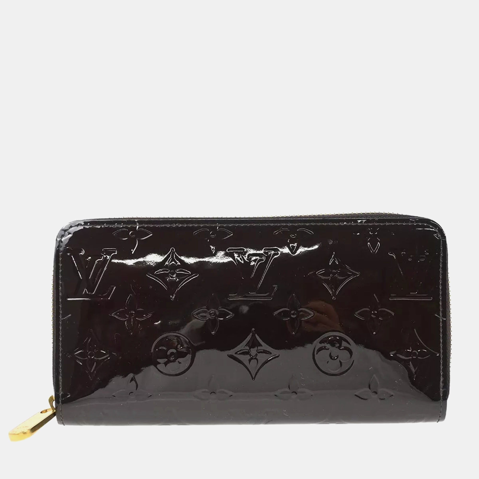 

Louis Vuitton Amarante Monogram Vernis Leather Zippy Wallet, Purple