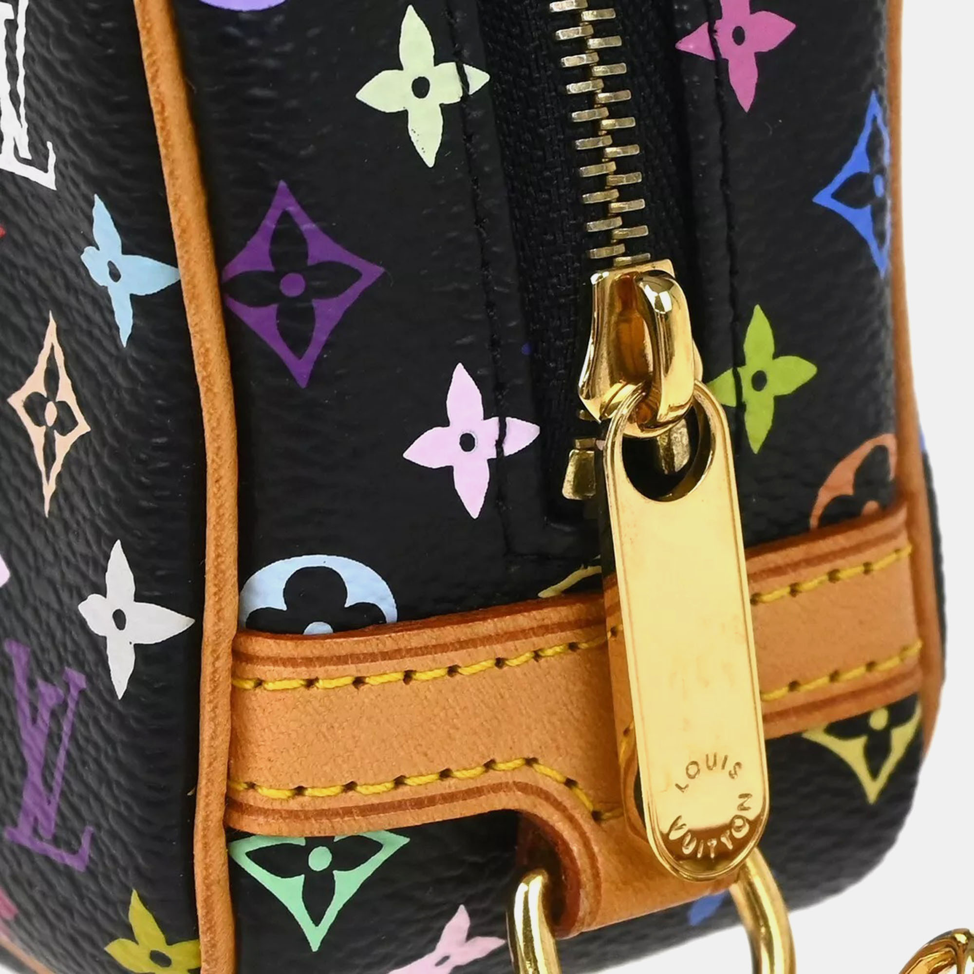Louis Vuitton Monogram Multicolor Canvas Pouch Bag 