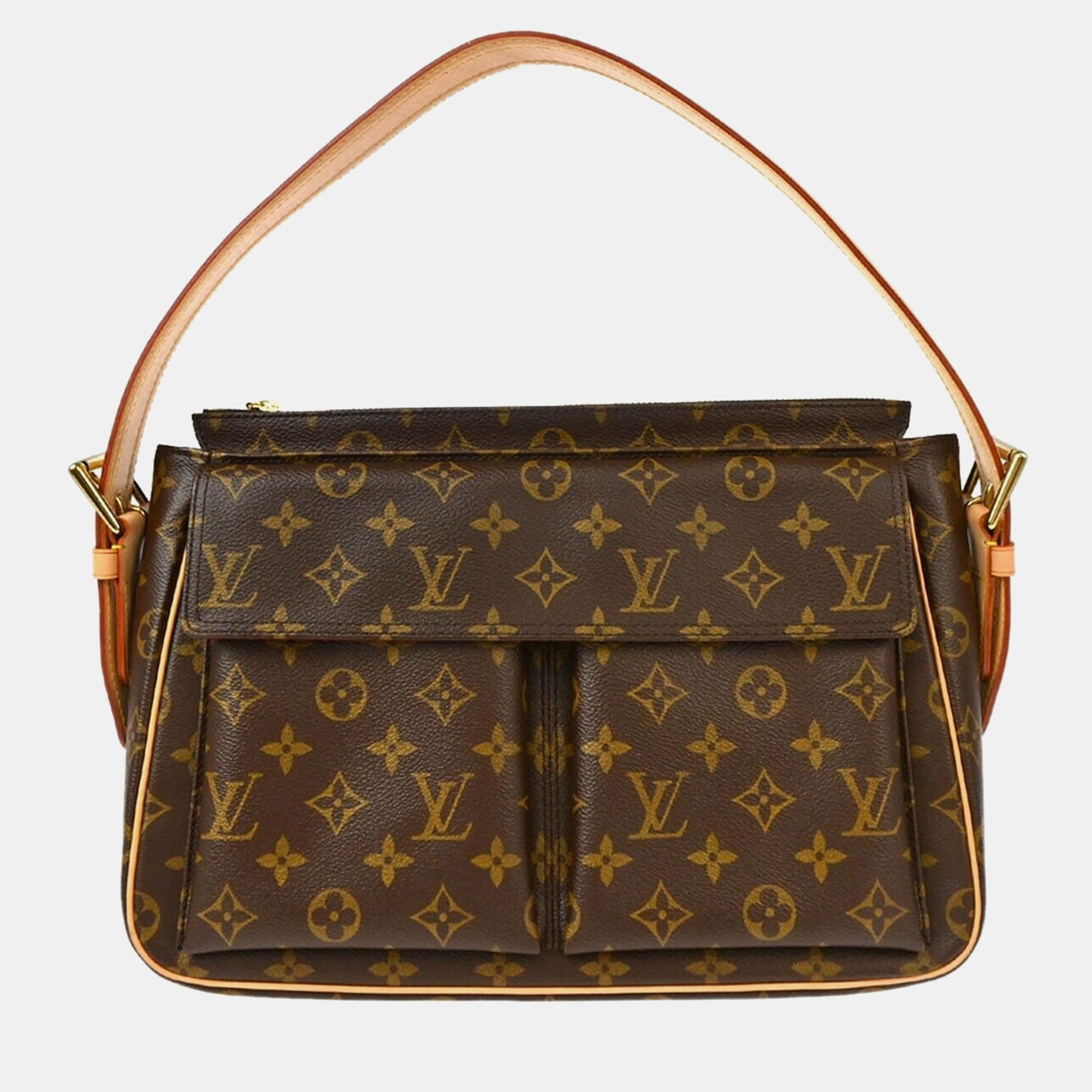 

Louis Vuitton Monogram Canvas Viva Cite GM Handbag, Brown