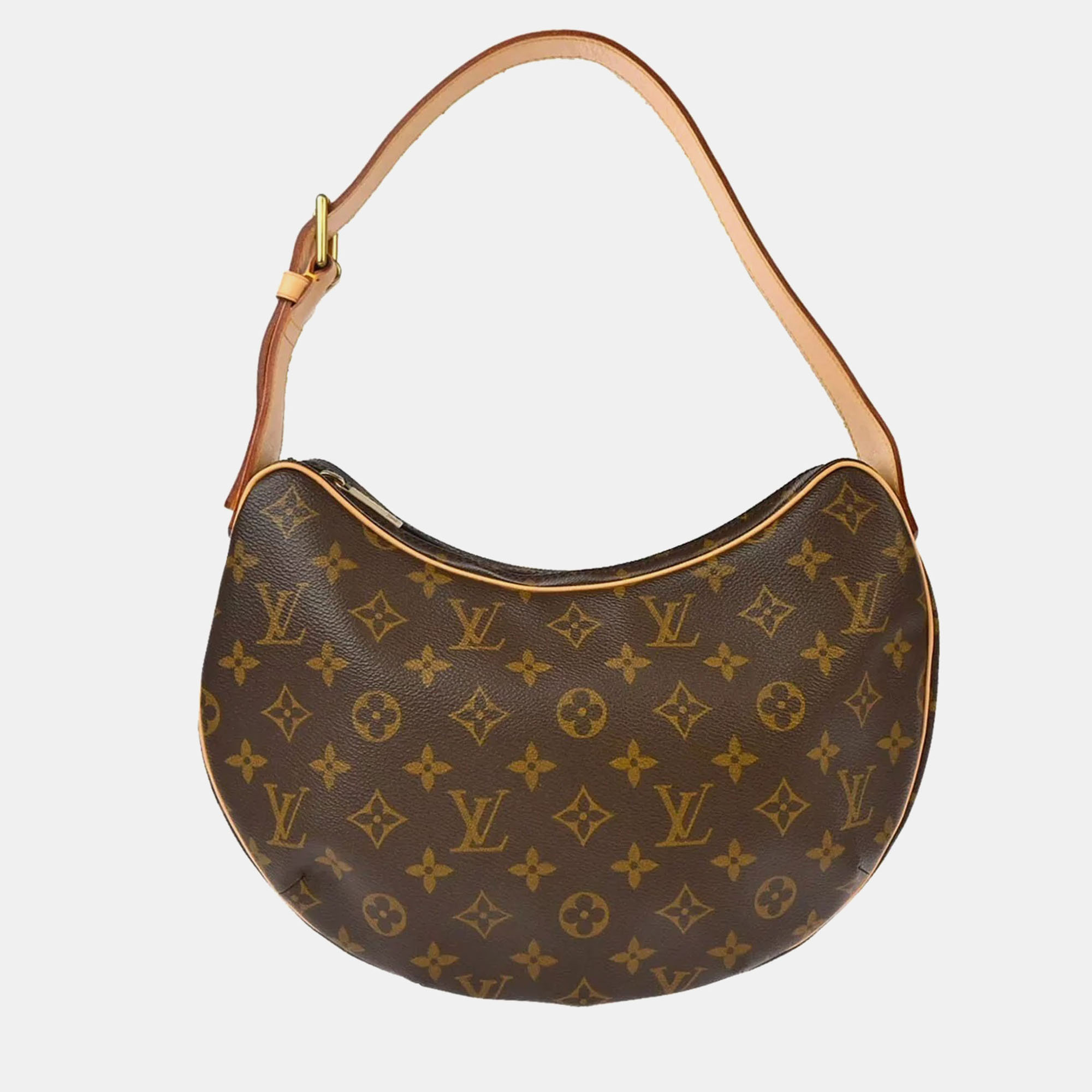 

Louis Vuitton Monogram Canvas Croissant MM Handbag, Brown