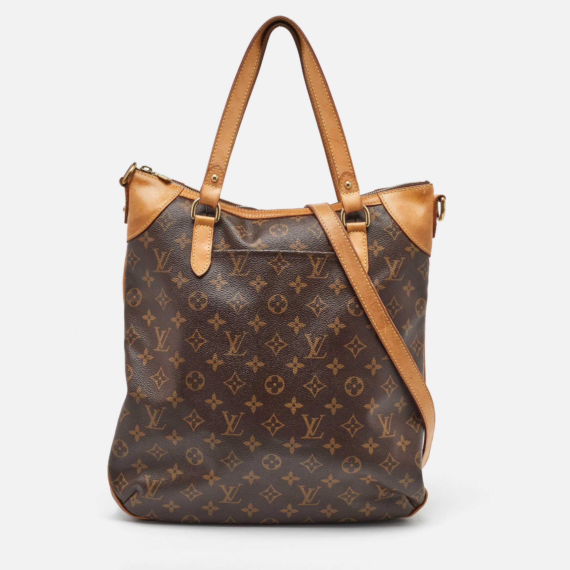 

Louis Vuitton Monogram Canvas Odeon GM Bag, Brown