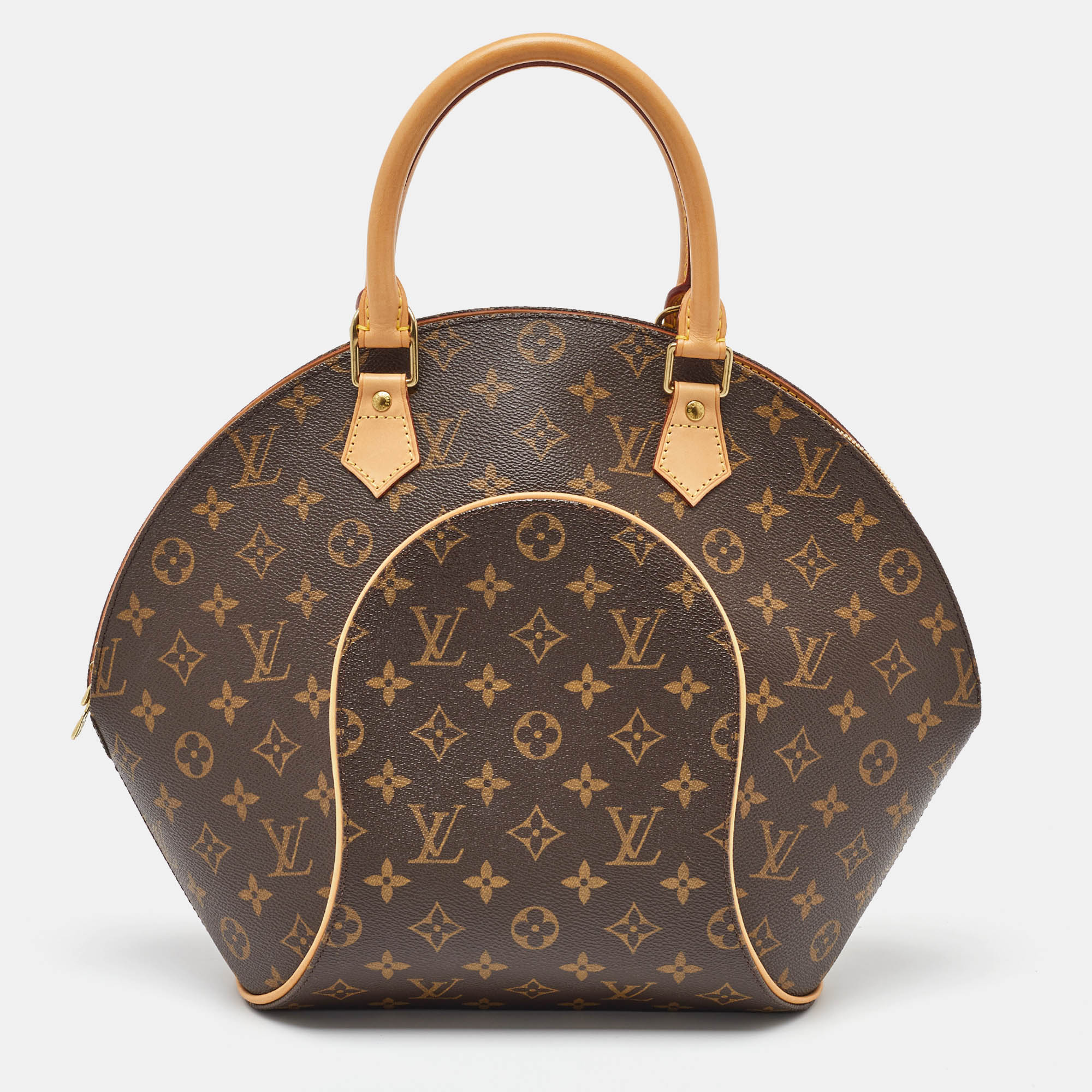 

Louis Vuitton Monogram Canvas Ellipse MM Bag, Brown