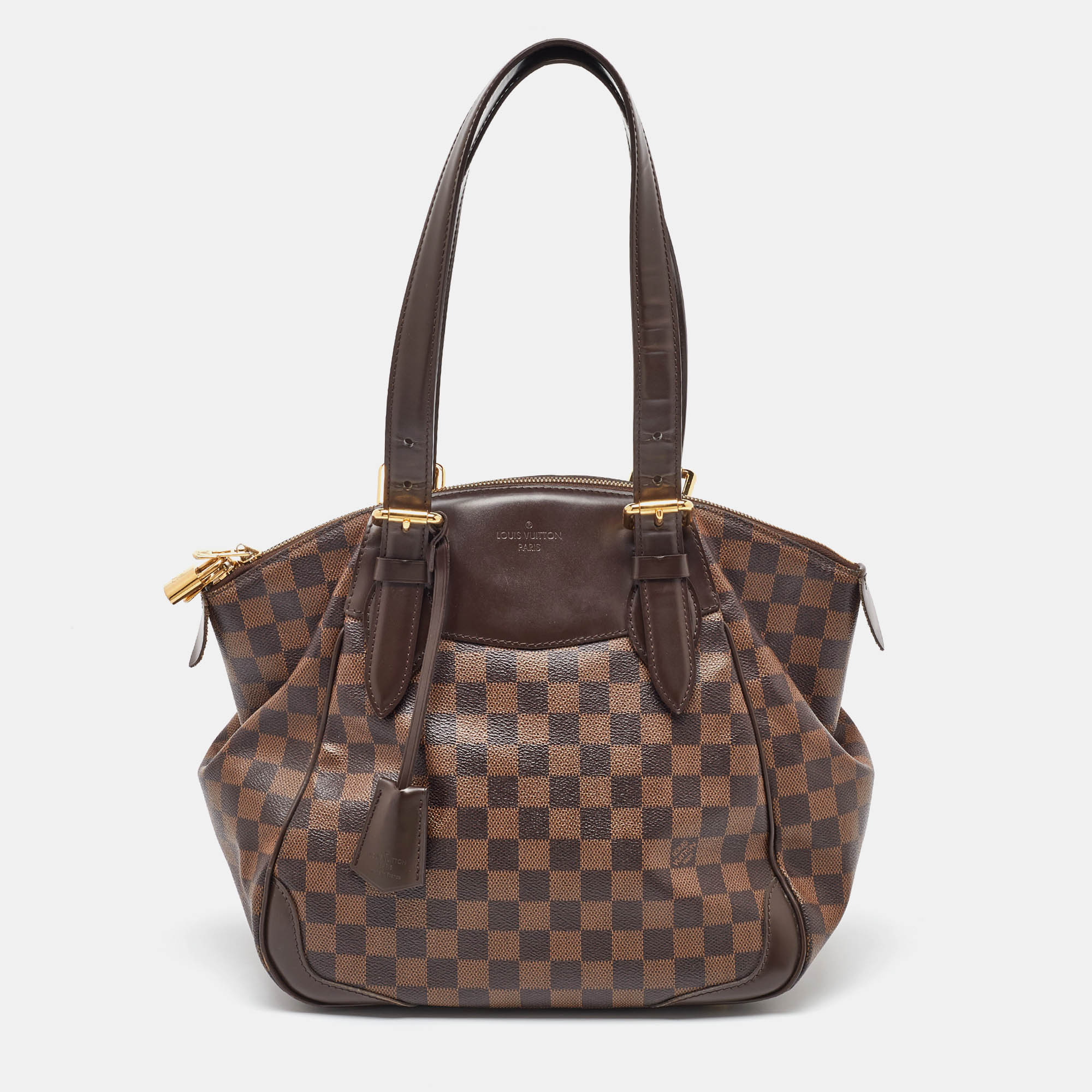 

Louis Vuitton Damier Ebene Canvas Verona MM Bag, Brown