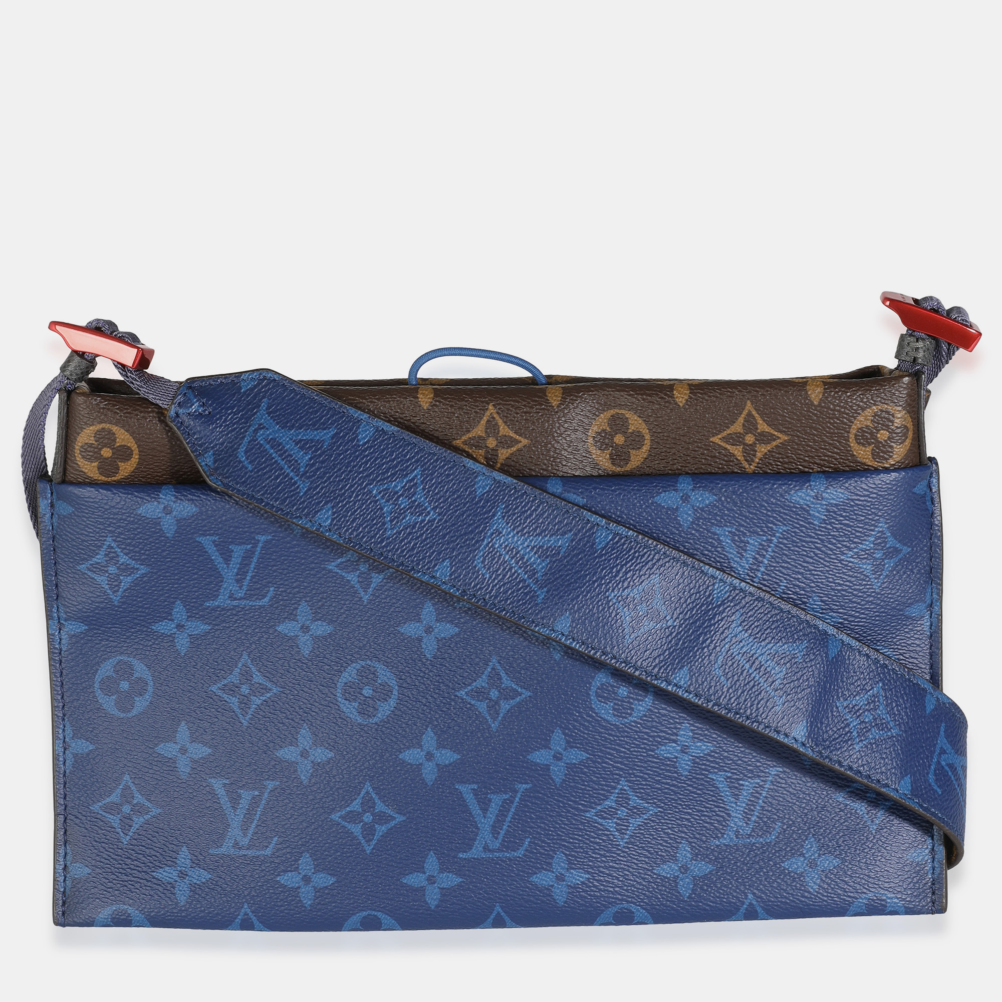 

Louis Vuitton Pacific Blue Monogram Canvas Small Outdoor Pouch