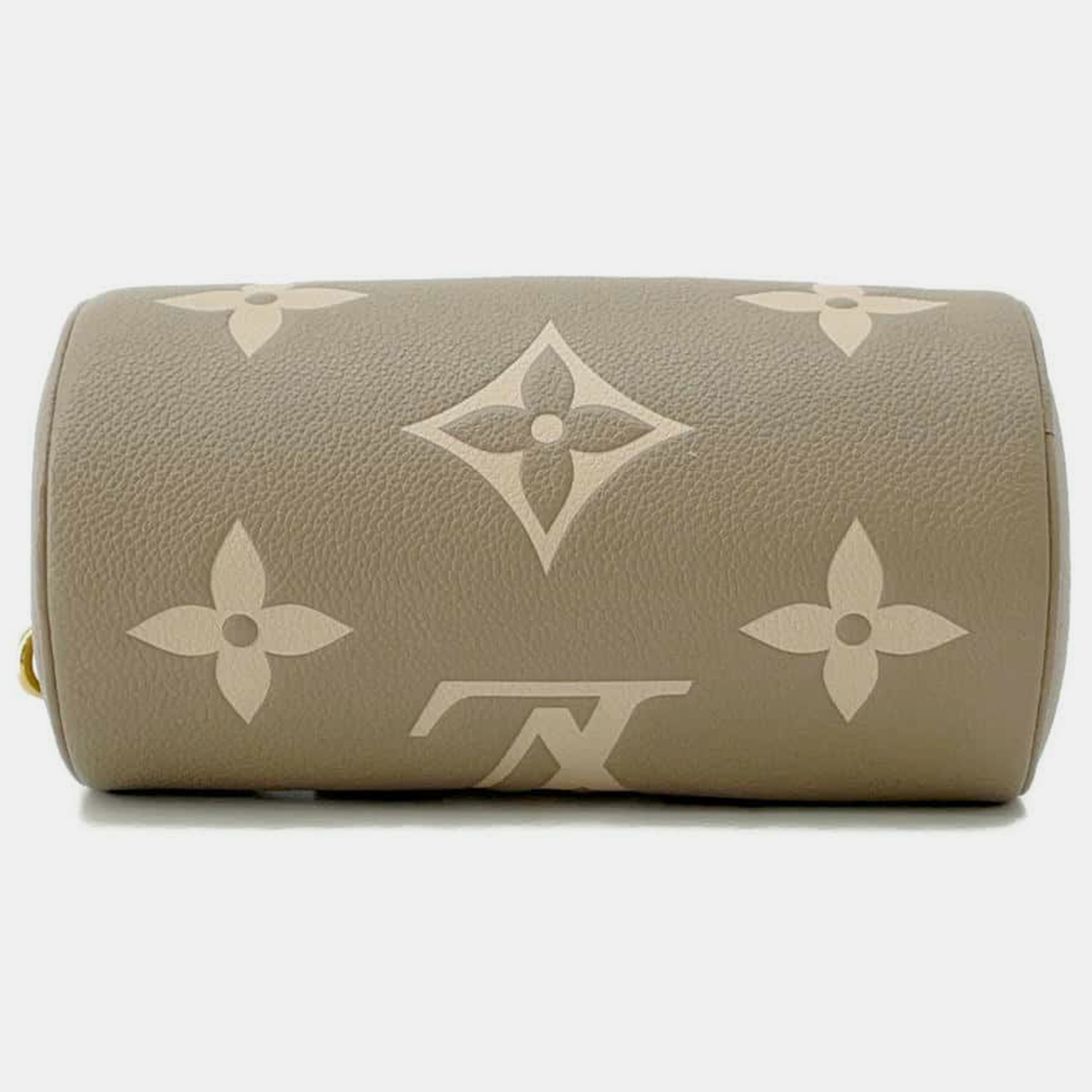 Louis Vuitton Papillon Bb Tourterelle Claim Bicolor Monogram Empreinte Leather 
