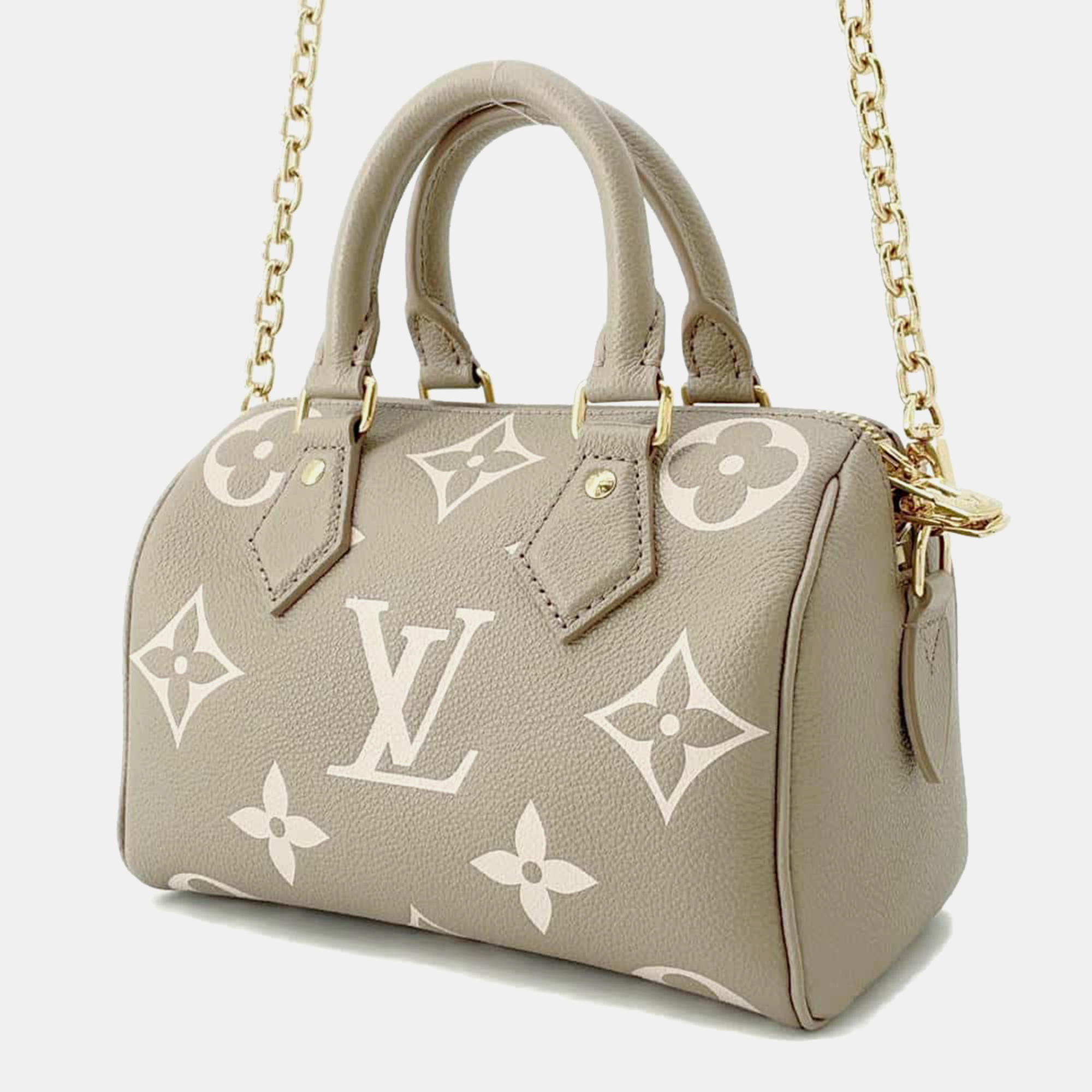 Louis Vuitton Monogram Empreinte Leather Speedy Bandouliere 20 Bag 