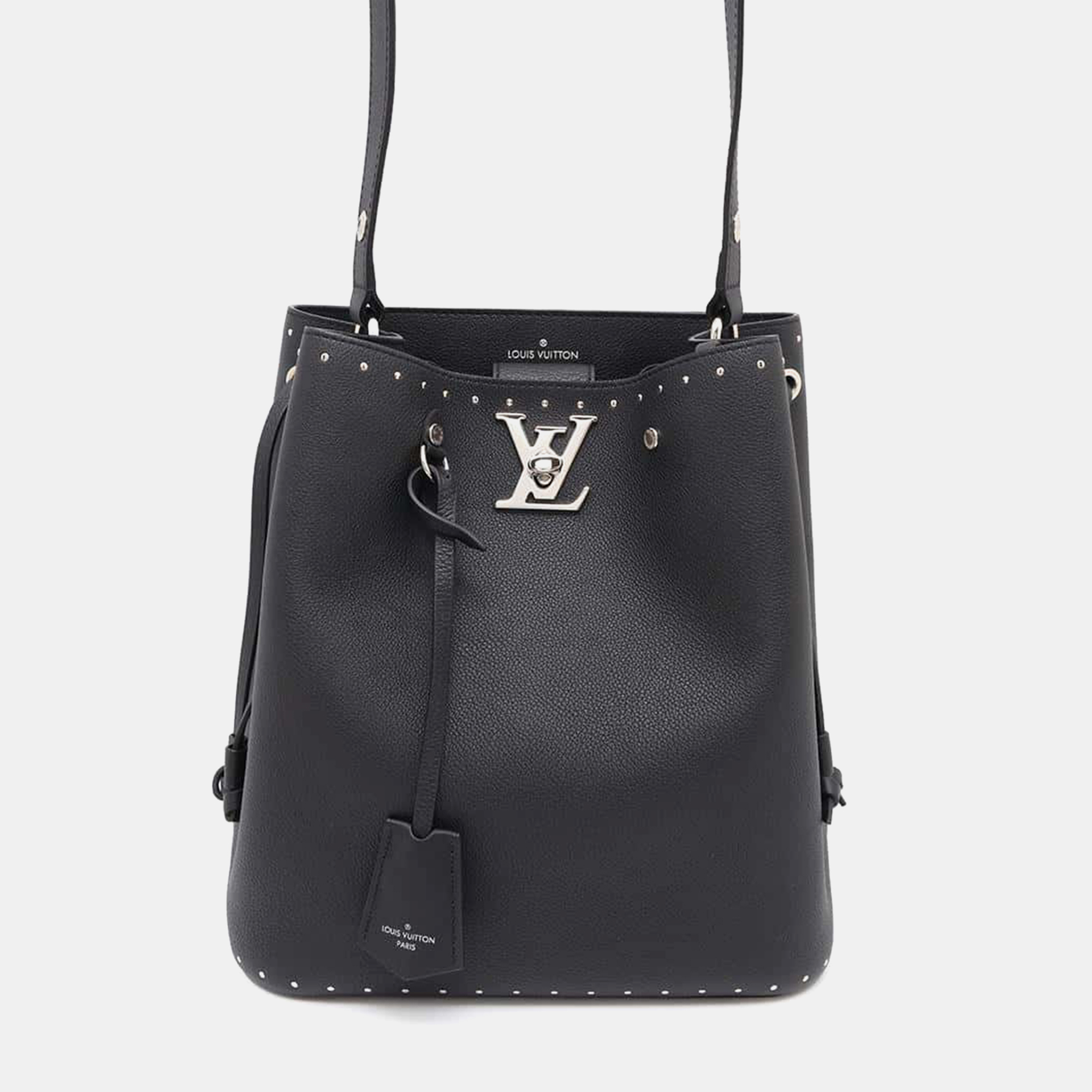 

Louis Vuitton Rock Me Bucket Noir Calf Leather Bag, Black