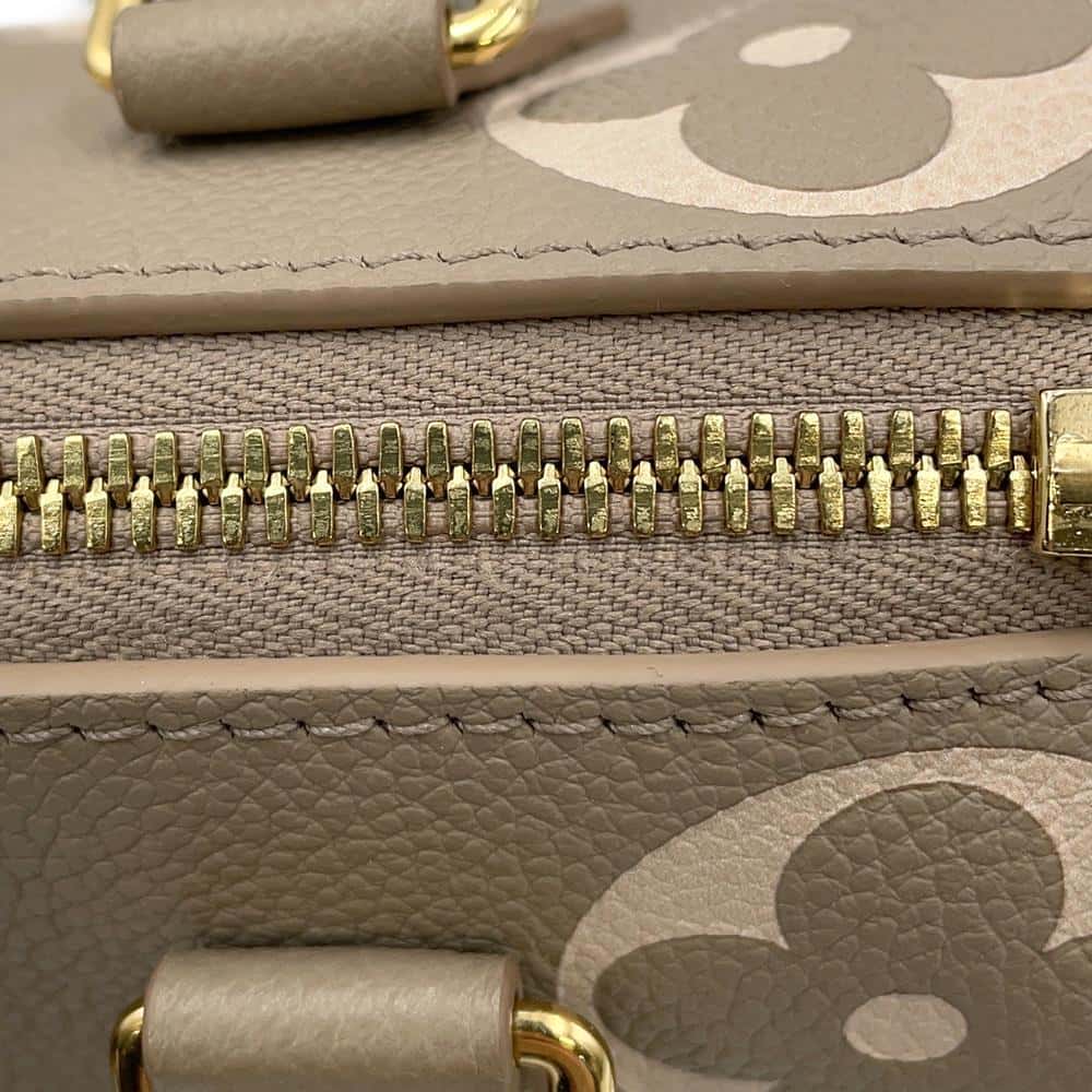 Louis Vuitton Bicolour Monogram Empreinte Leather Speedy Bandouliere 20 Bag 