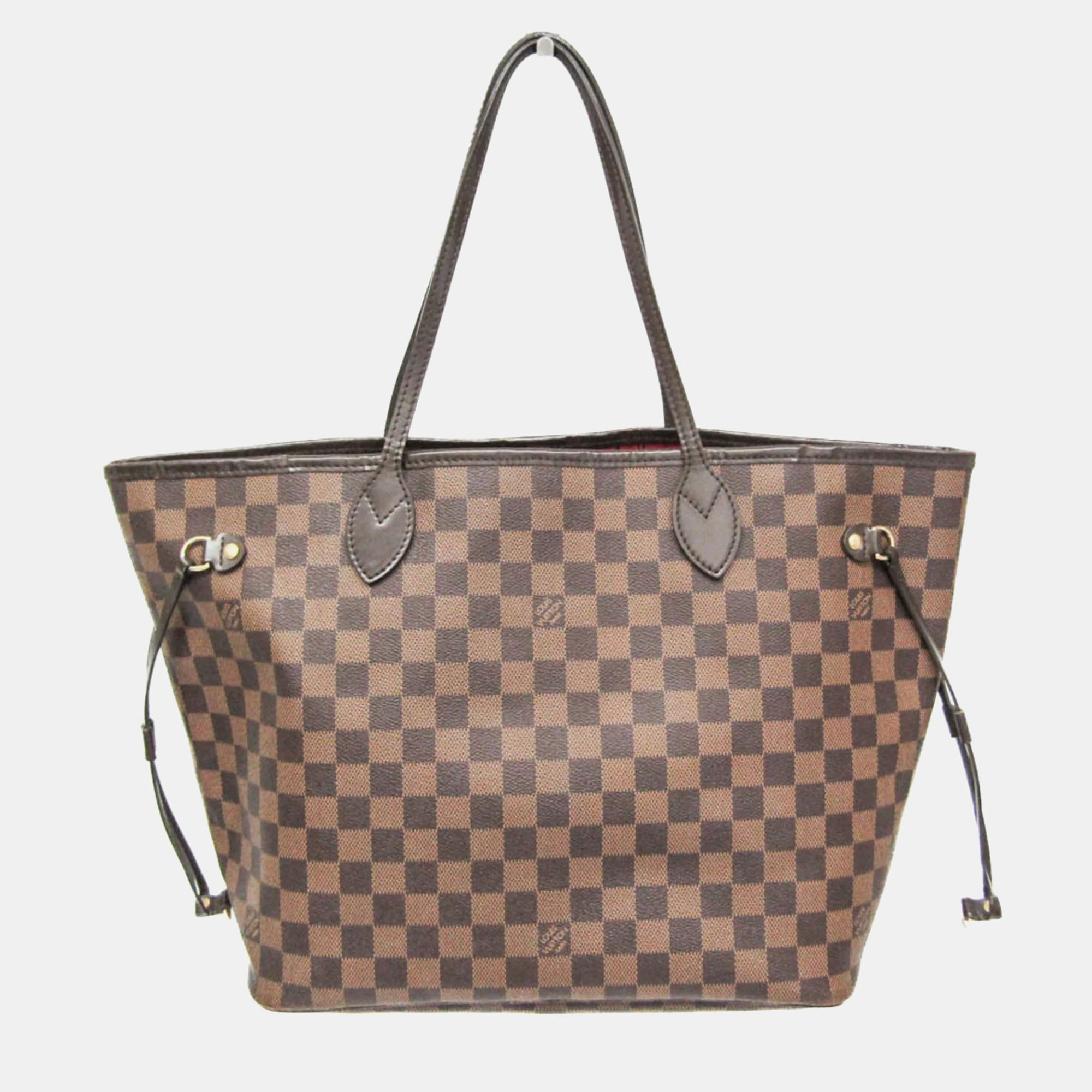 

Louis Vuitton Damier Neverfull MM Ebene Tote Bag, Brown