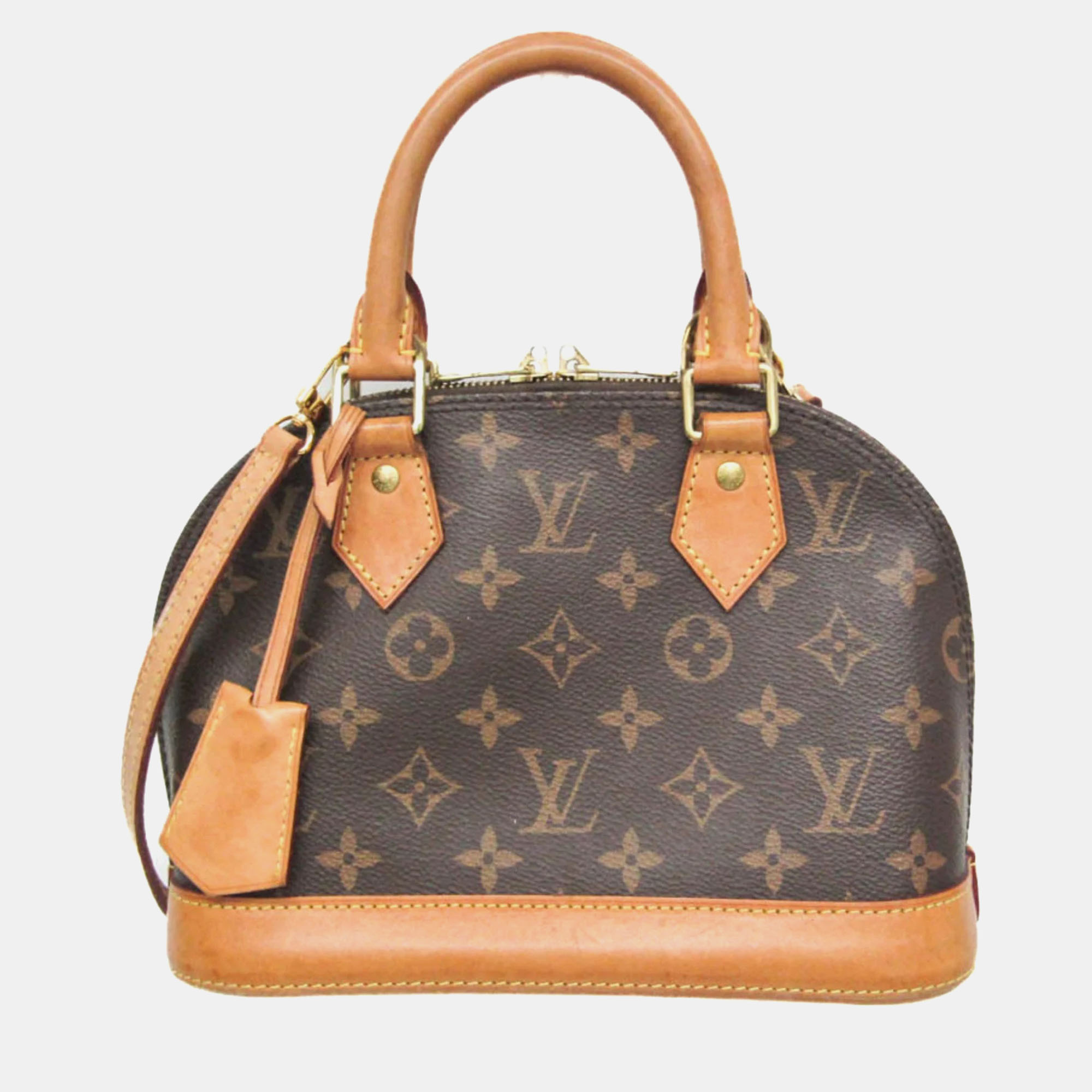 

Louis Vuitton Monogram Alma BB Shoulder Bag, Brown