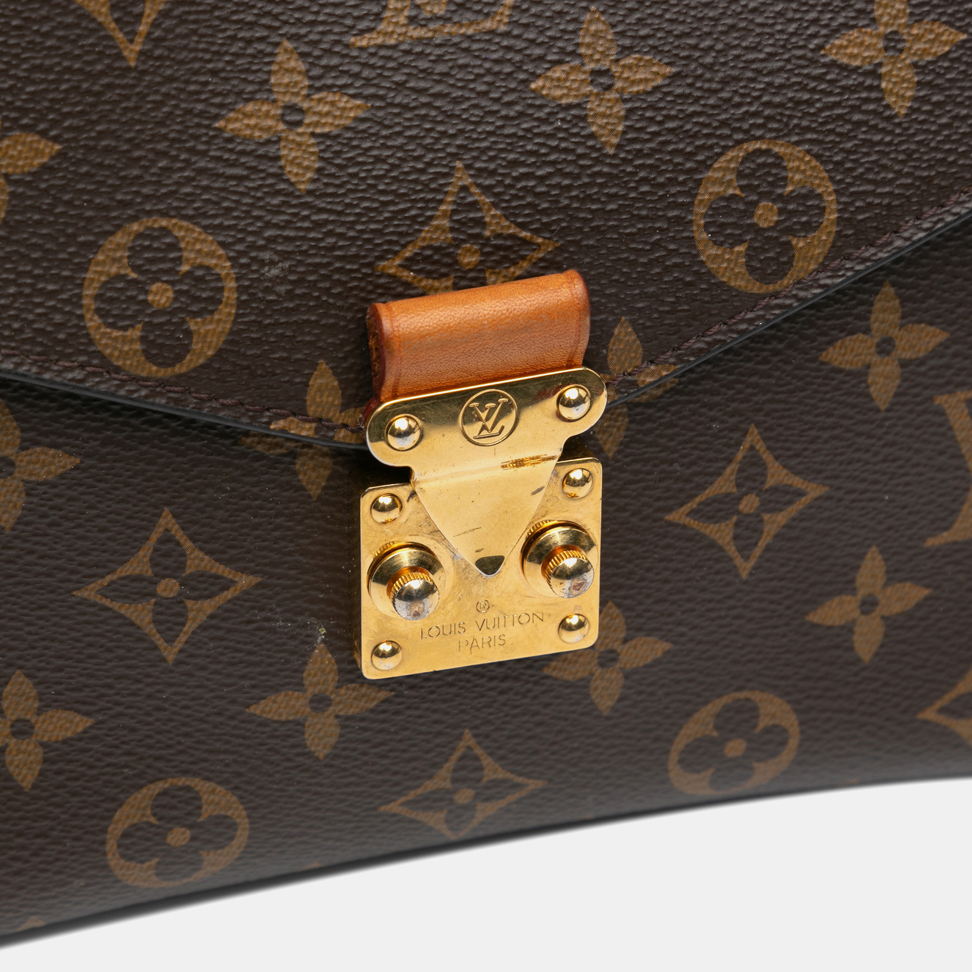 Louis Vuitton Brown Monogram Pochette Metis 