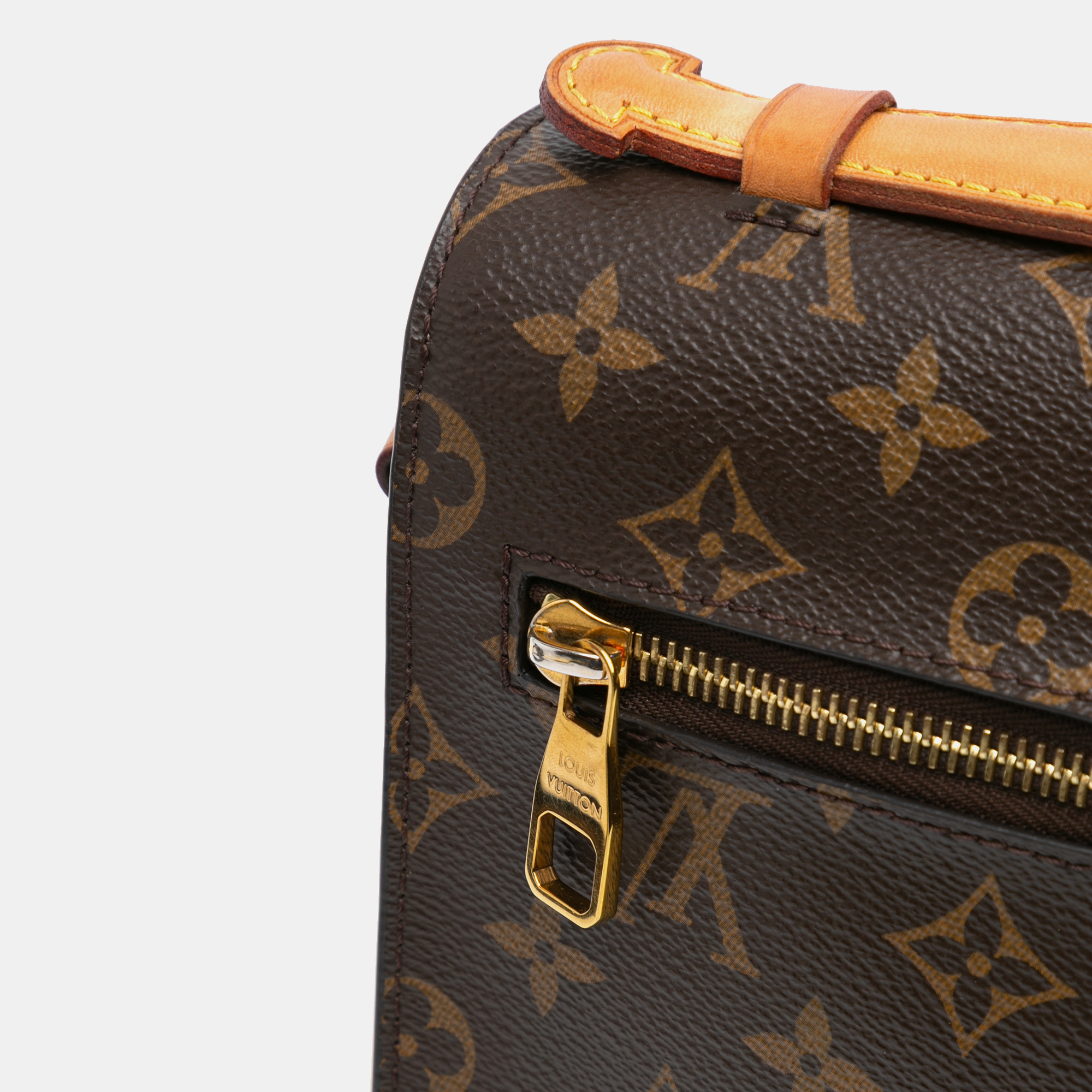 Louis Vuitton Brown Monogram Pochette Metis 