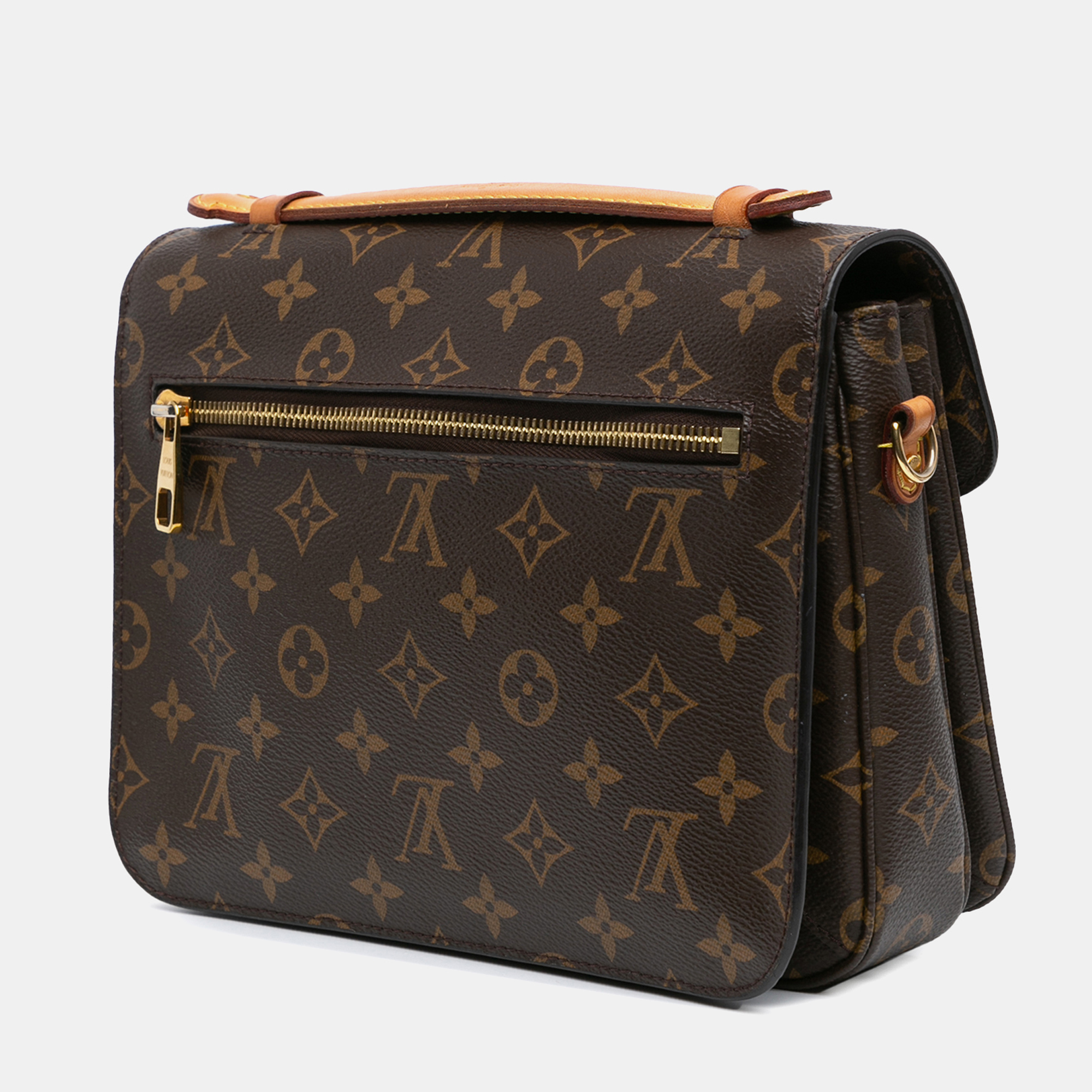 Louis Vuitton Brown Monogram Pochette Metis 