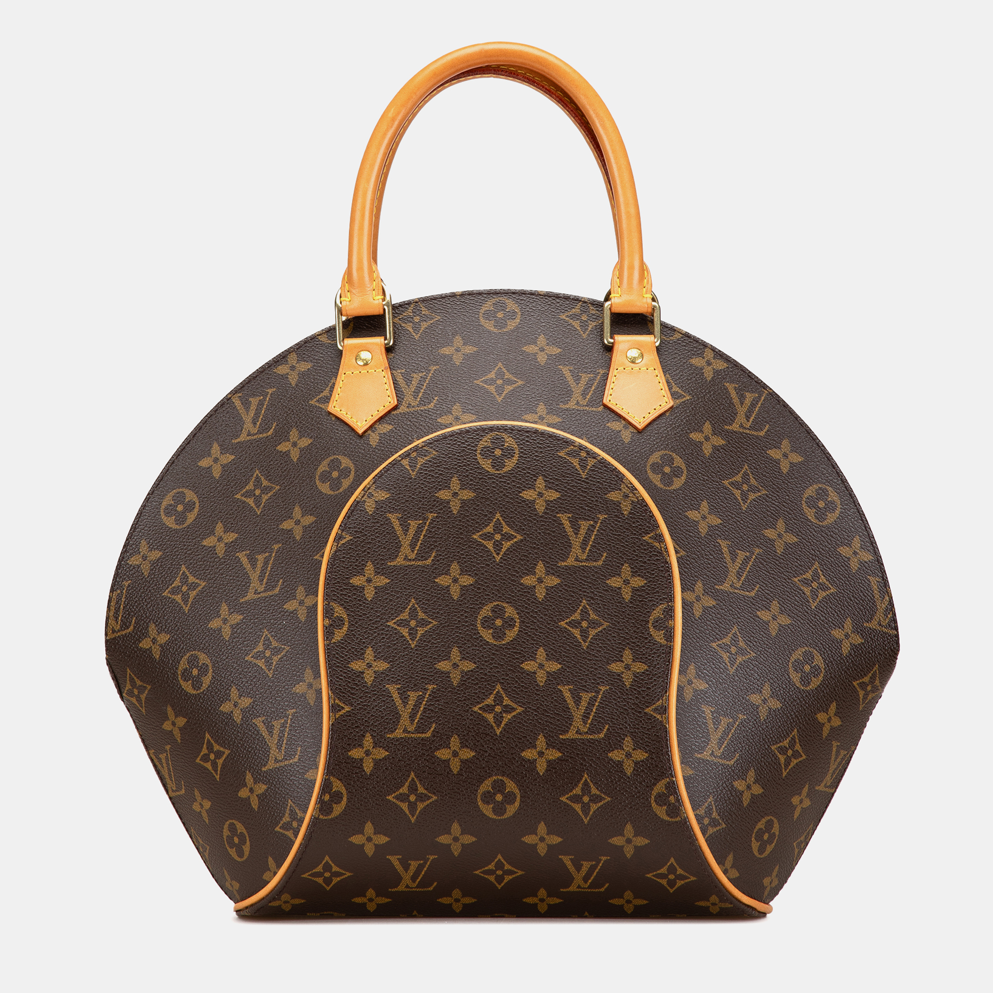 

Louis Vuitton Brown Monogram Ellipse MM Top Handle Bag