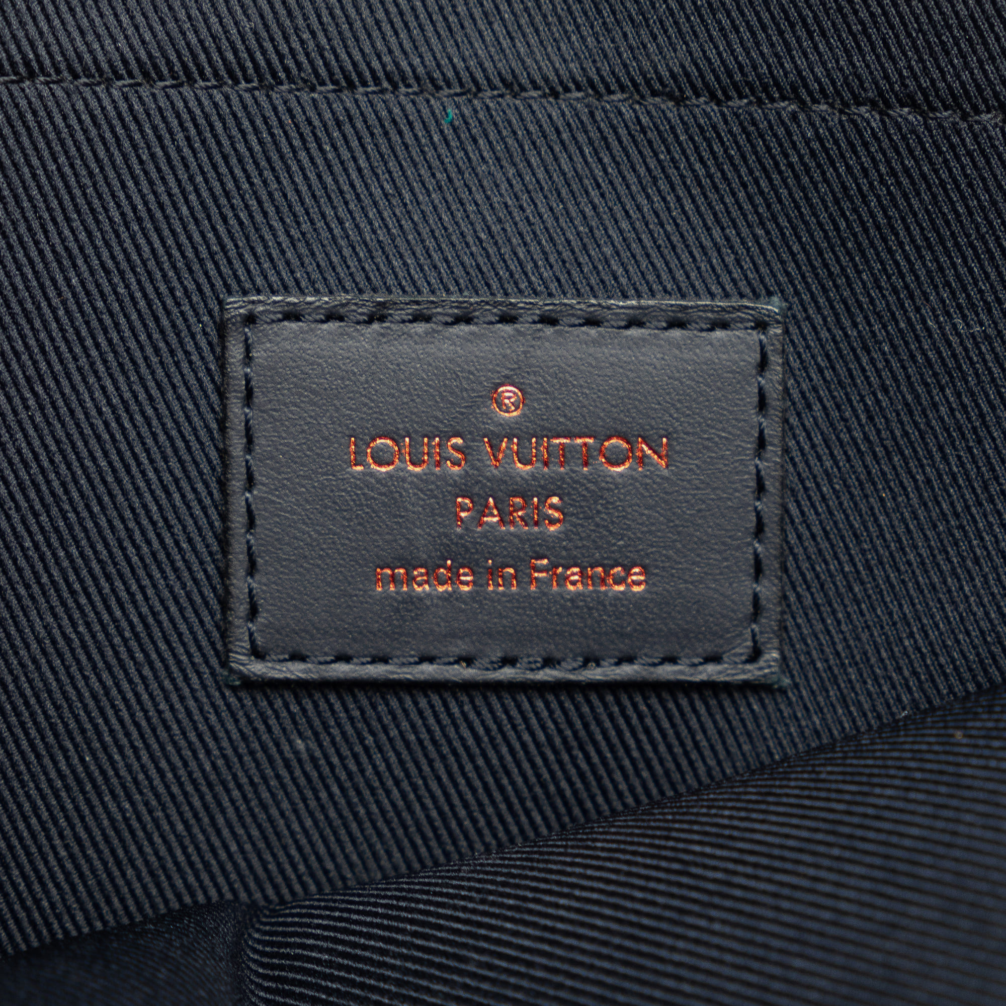 Louis Vuitton Black Monogram Ink Upside Down Apollo Pochette 