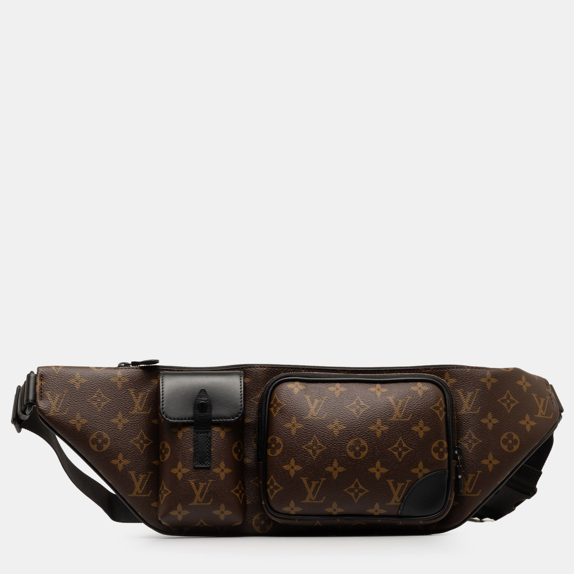 

Louis Vuitton Brown Monogram Canvas Macassar Christopher Bumbag