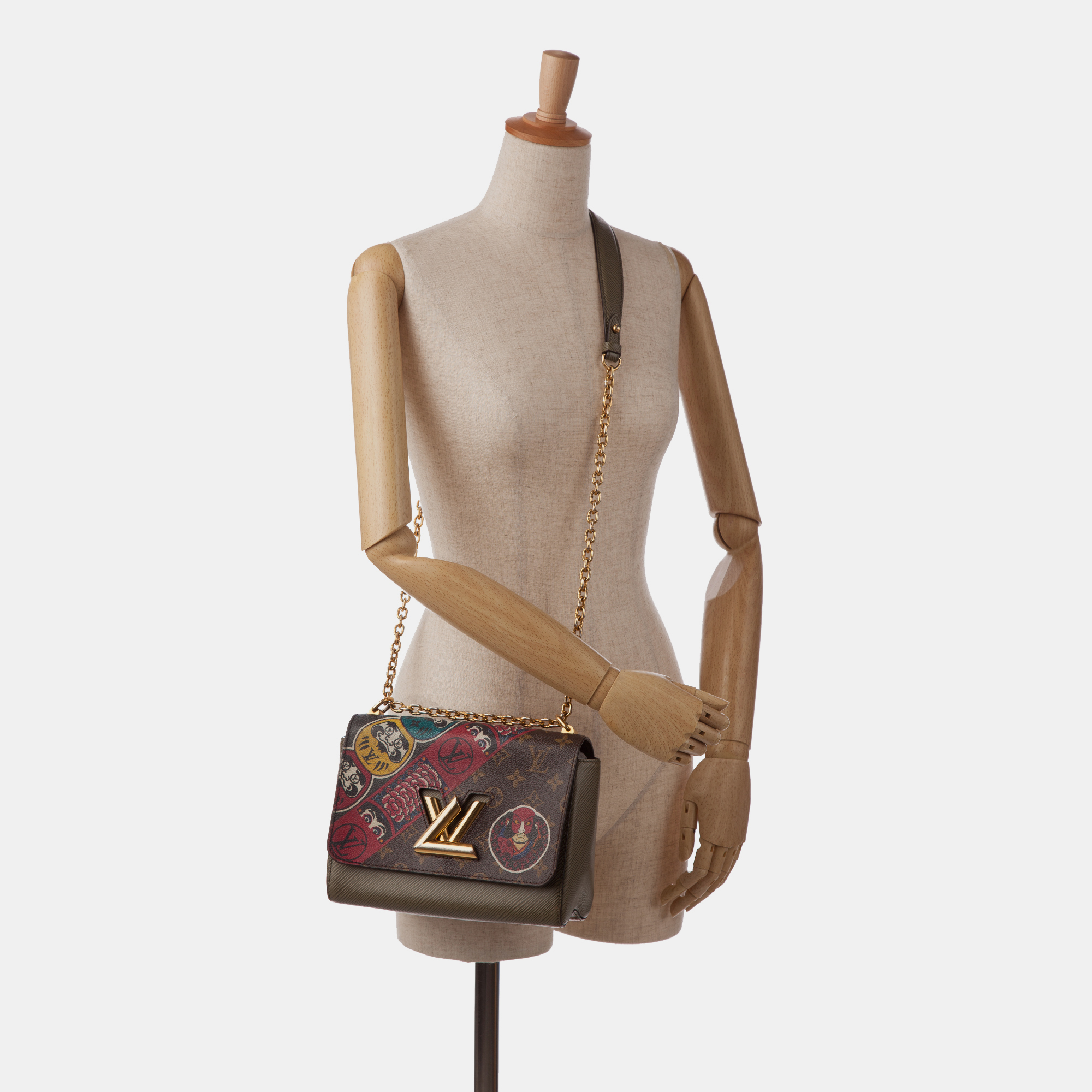 Louis Vuitton Green Monogram Boite Chapeaux Souple MM Bag 