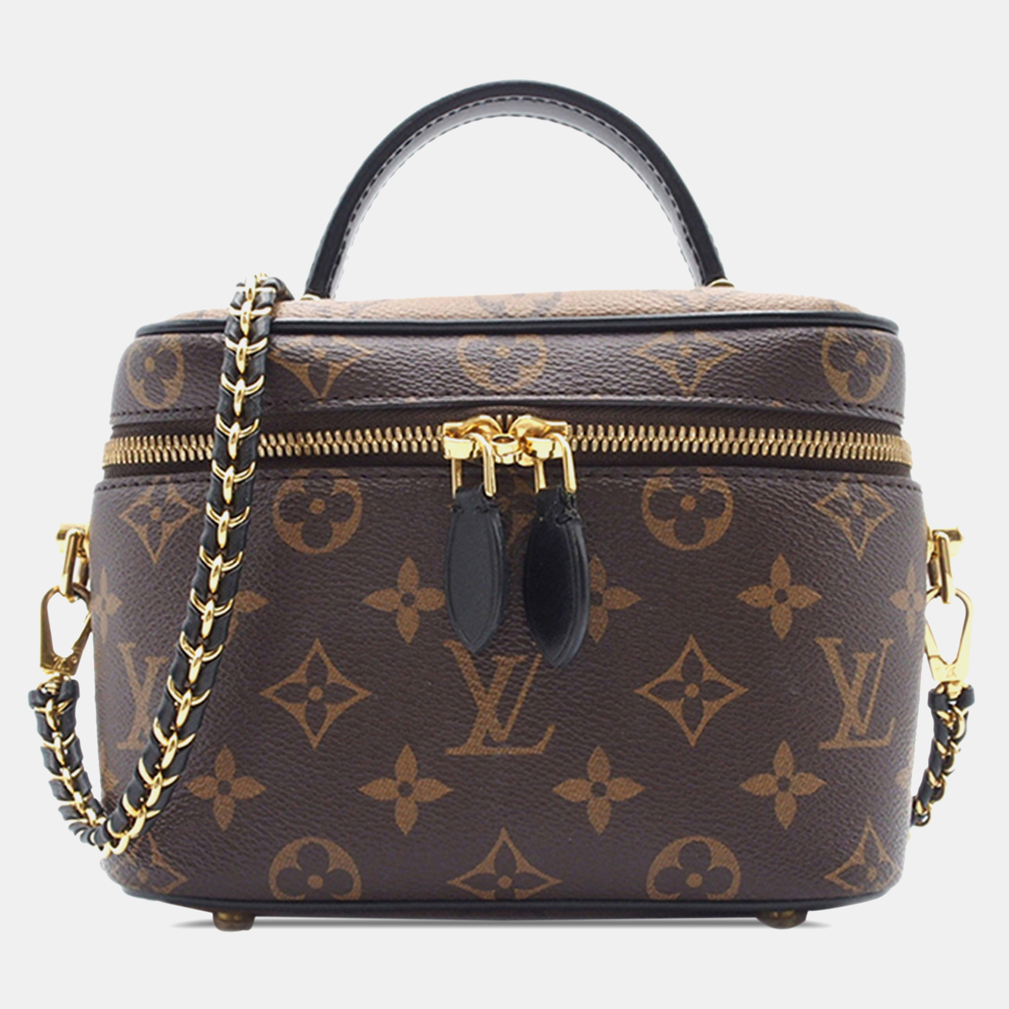 

Louis Vuitton Brown Monogram Reverse Vanity PM Bag