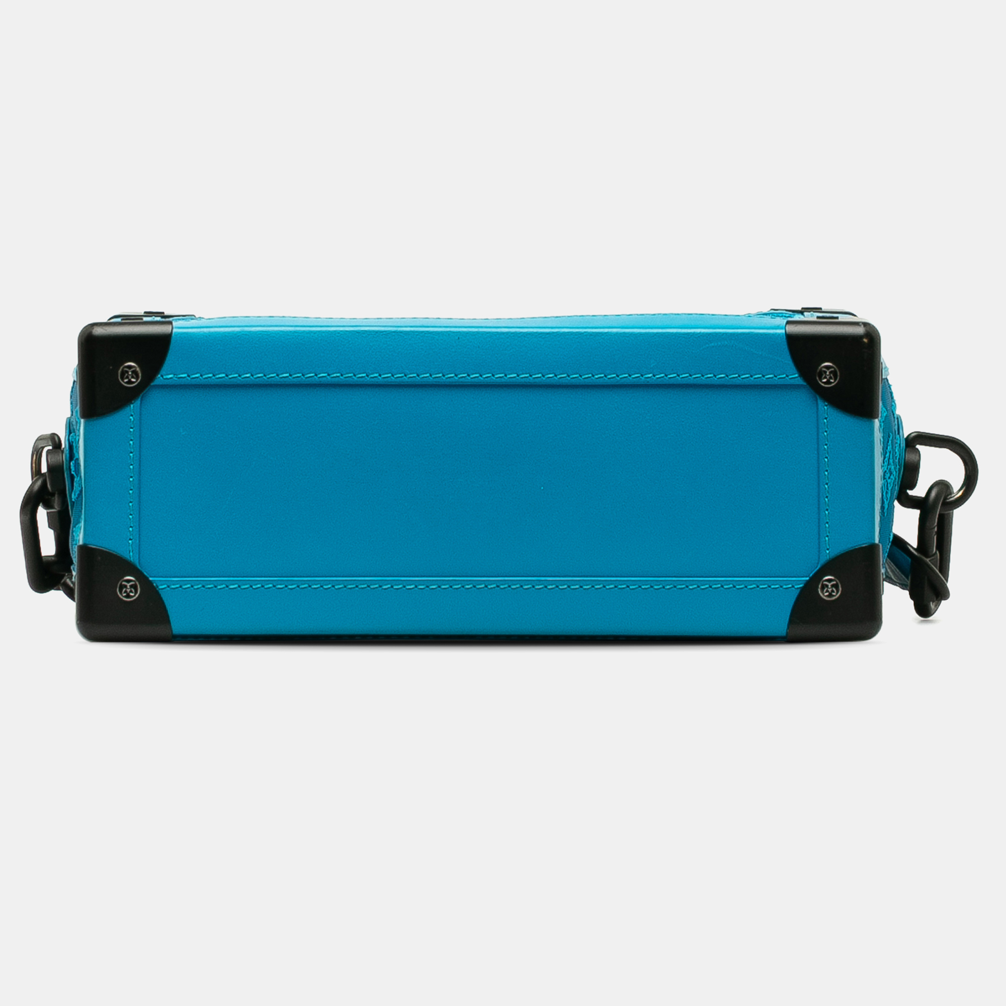 Louis Vuitton Blue Monogram Mesh Soft Trunk 