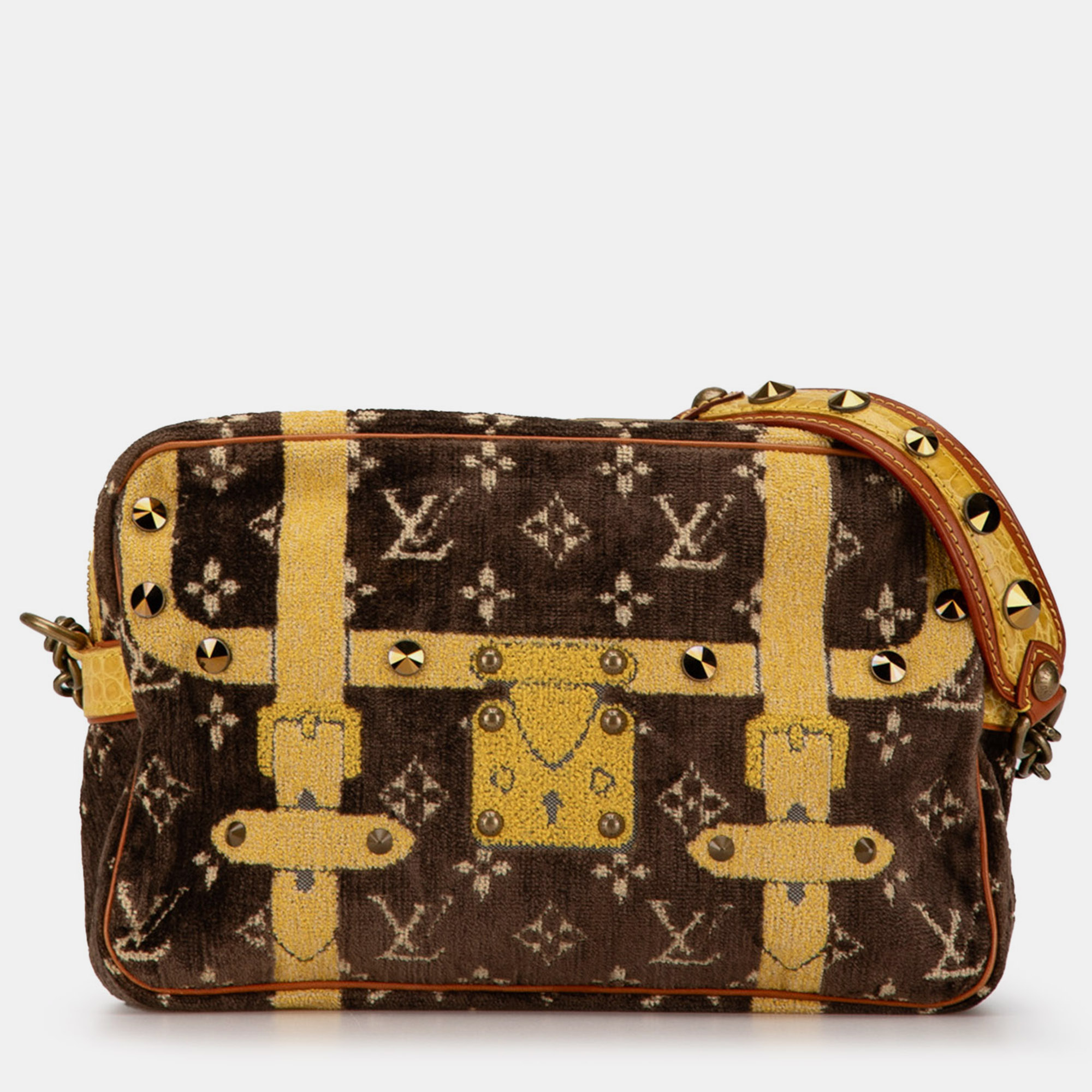 

Louis Vuitton Brown Trompe L'oeil Trocadero Bag