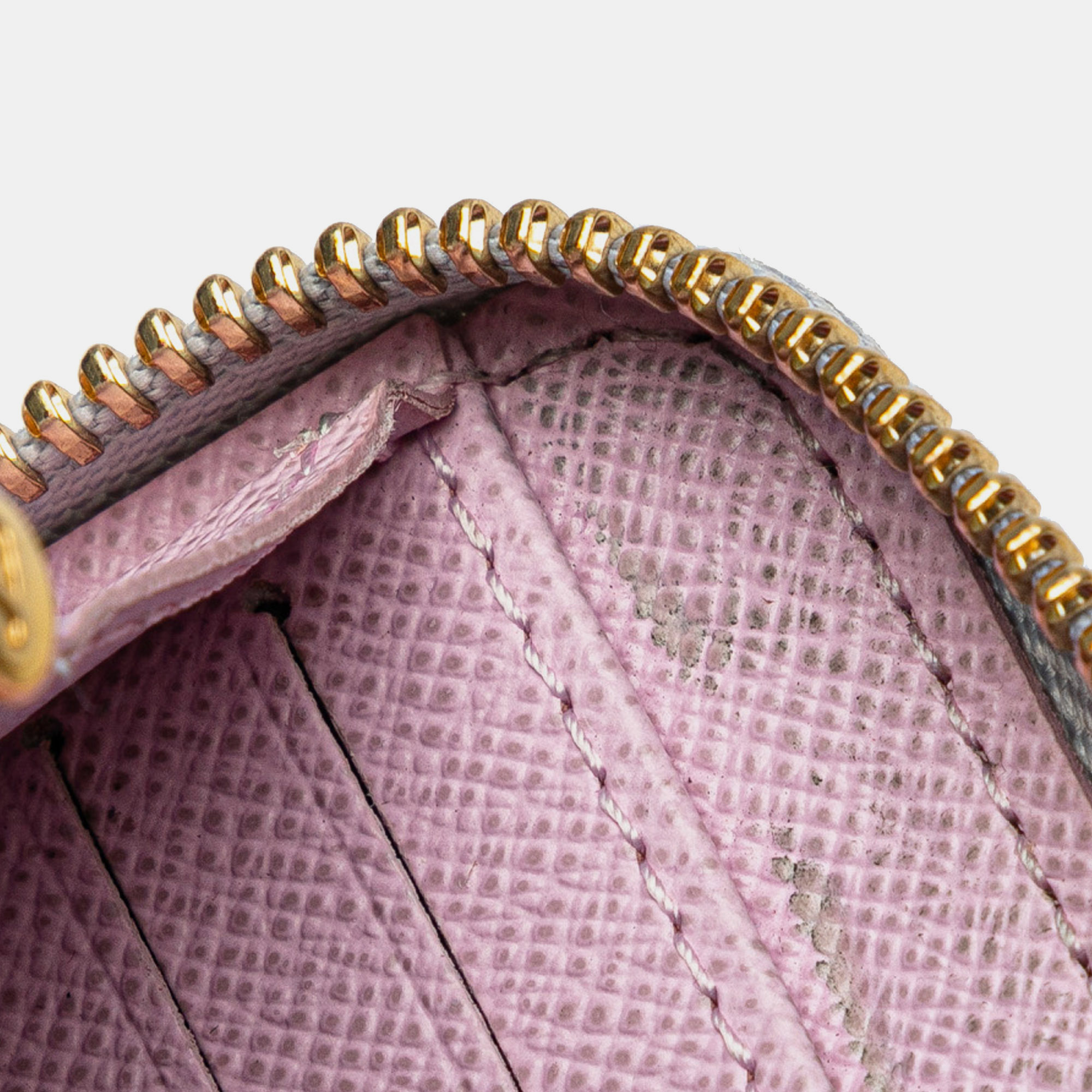 Louis Vuitton Silver Metallic Monogram Garden Zippy Wallet 