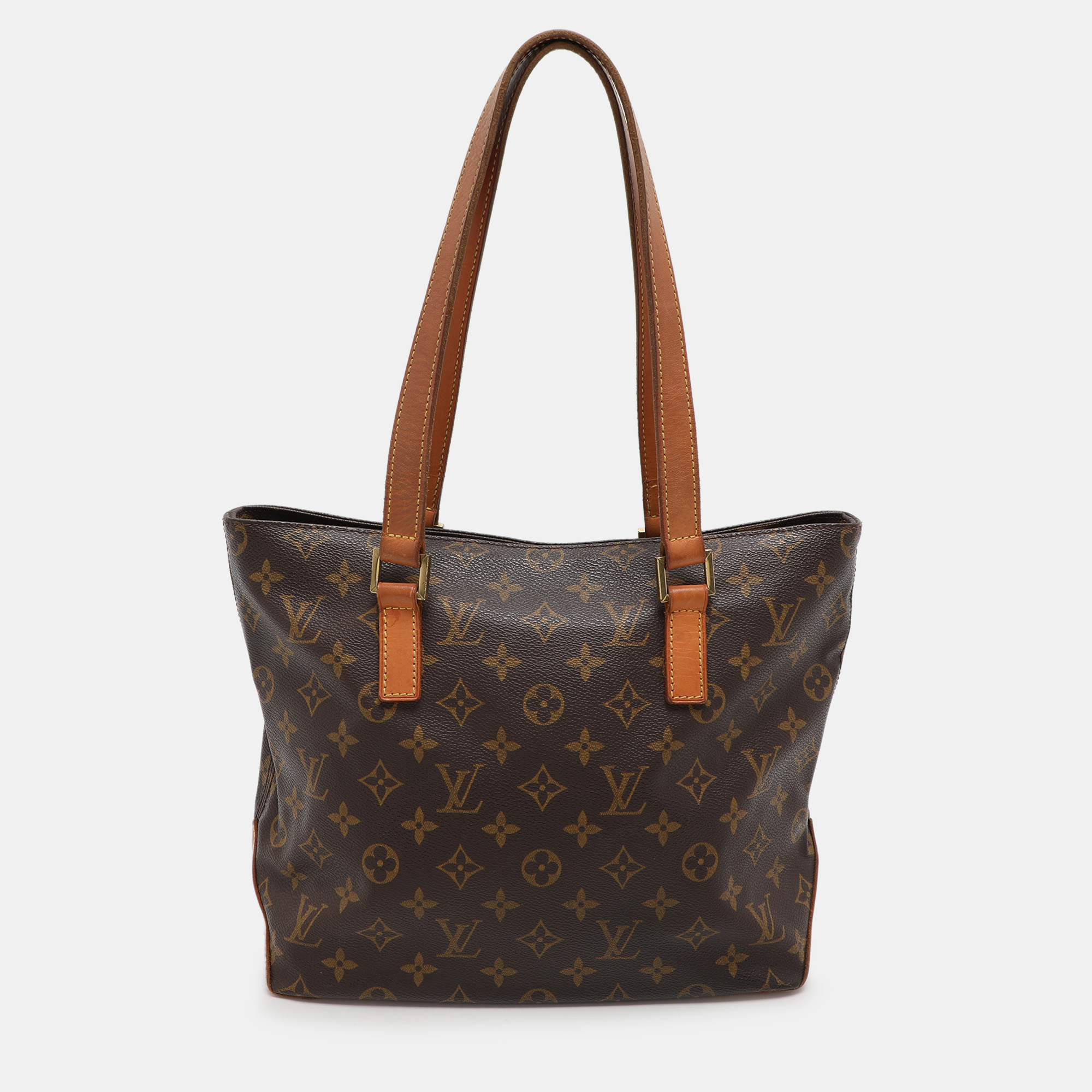 

Louis Vuitton Monogram Canvas and Leather Cabas Piano Bag, Brown