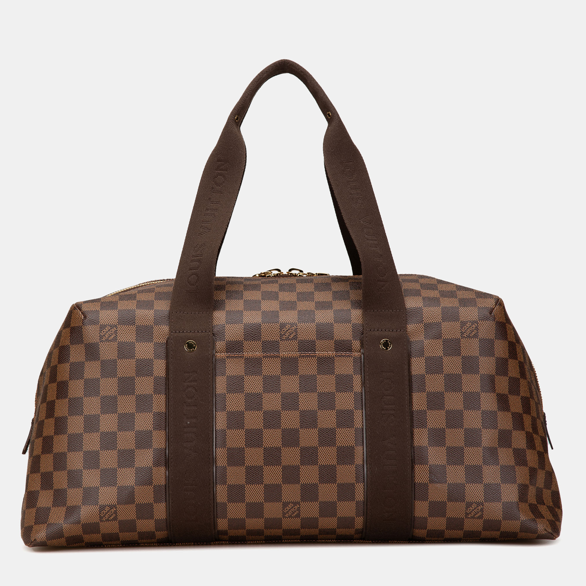 

Louis Vuitton Brown Damier Ebene Beaubourg Weekender MM