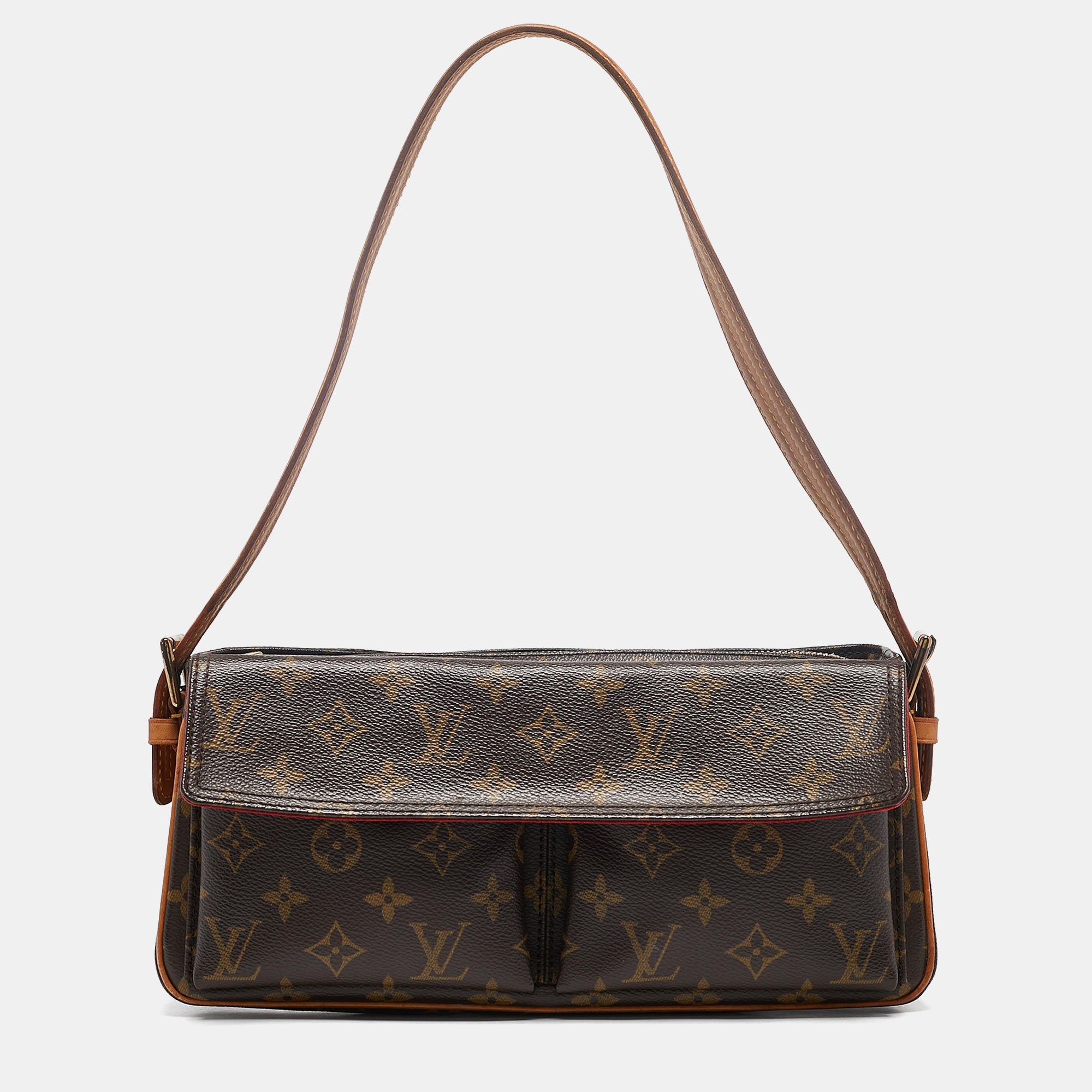 

Louis Vuitton Monogram Canvas Viva Cite MM Bag, Brown