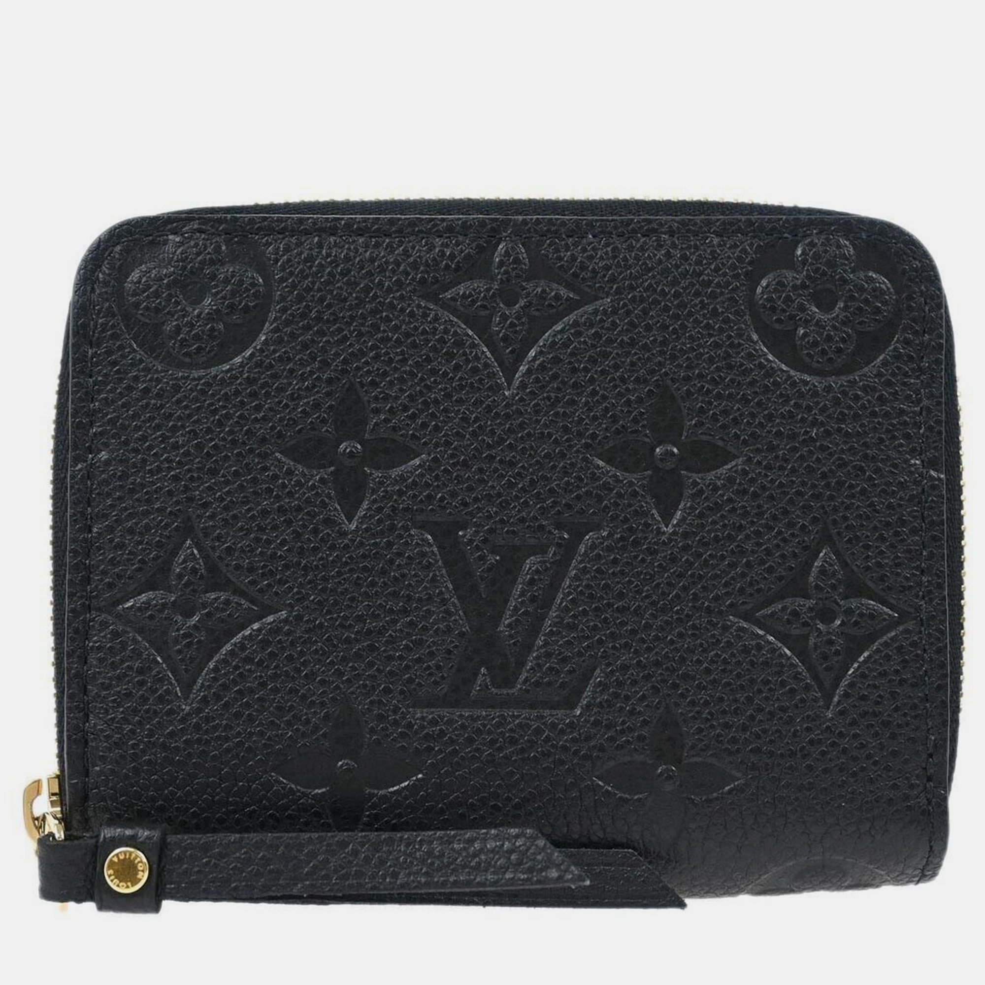 

Louis Vuitton Black Monogram Empreinte Zippy Coin Wallet