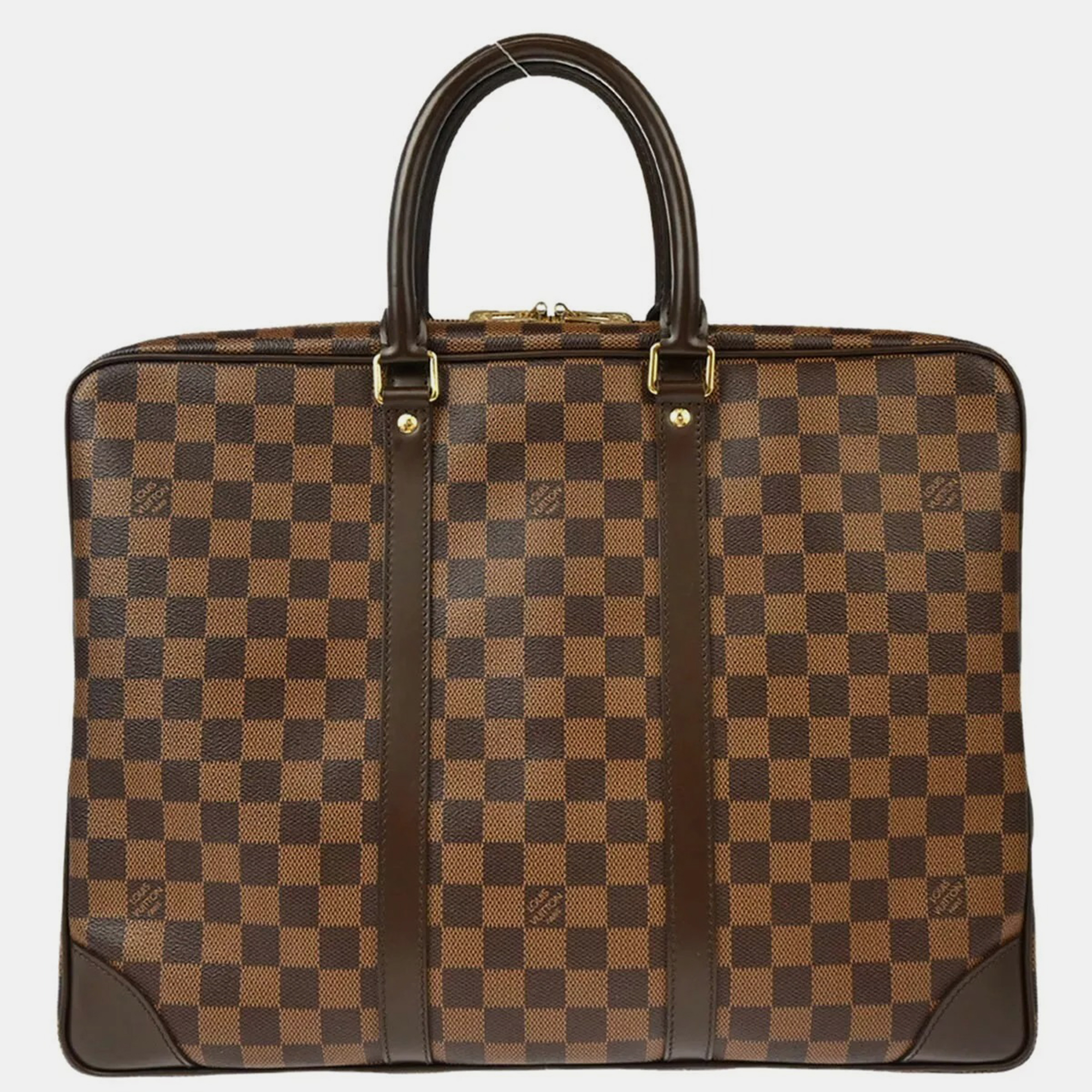 

Louis Vuitton Damier Porte Documents Voyage Handbag, Brown