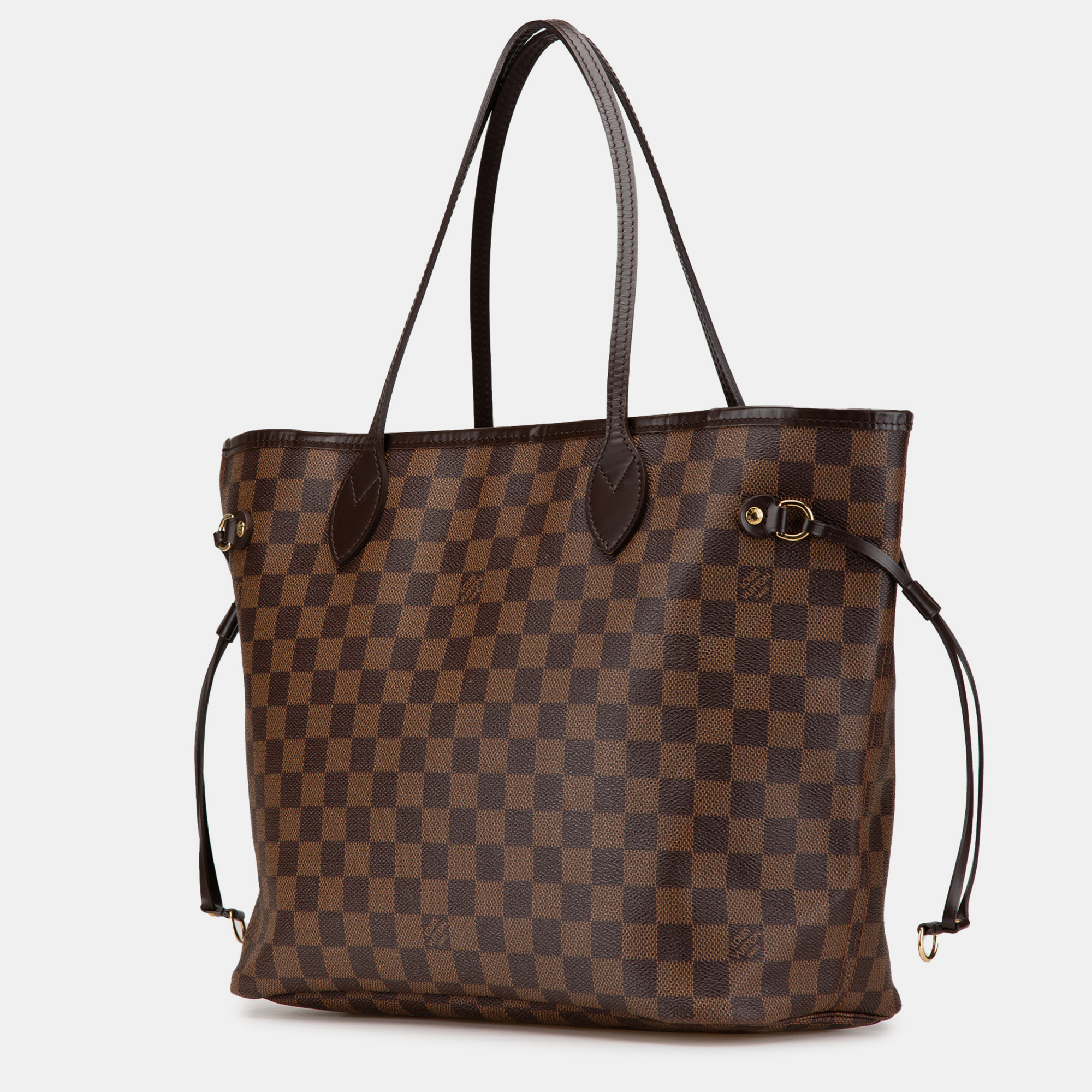 Louis Vuitton Brown Damier Ebene Neverfull MM 