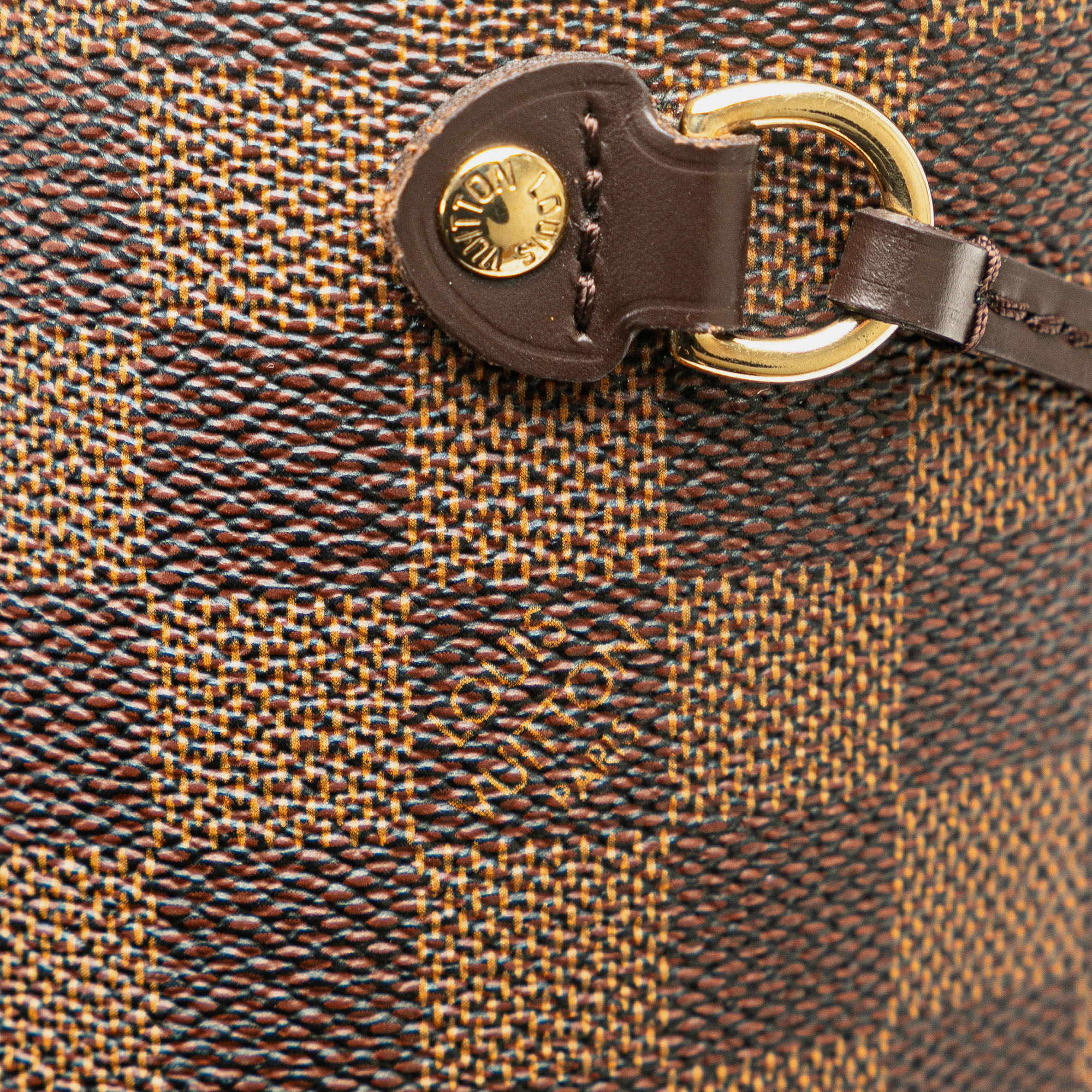 Louis Vuitton Brown Damier Ebene Neverfull MM 