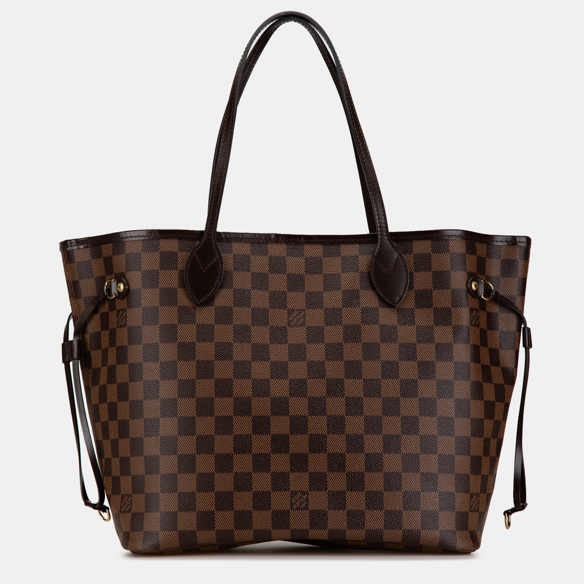 

Louis Vuitton Brown Damier Ebene Neverfull MM