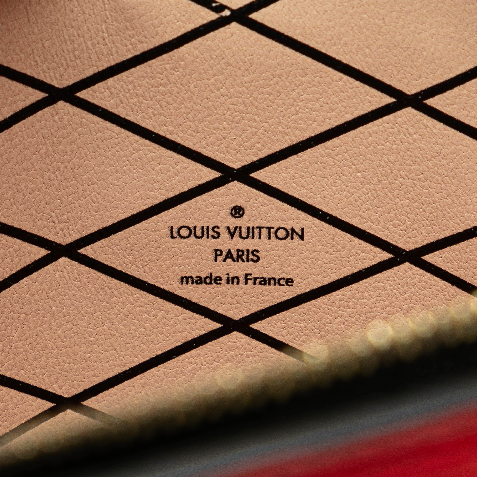 Louis Vuitton Black Red Epi Trunk Clutch 