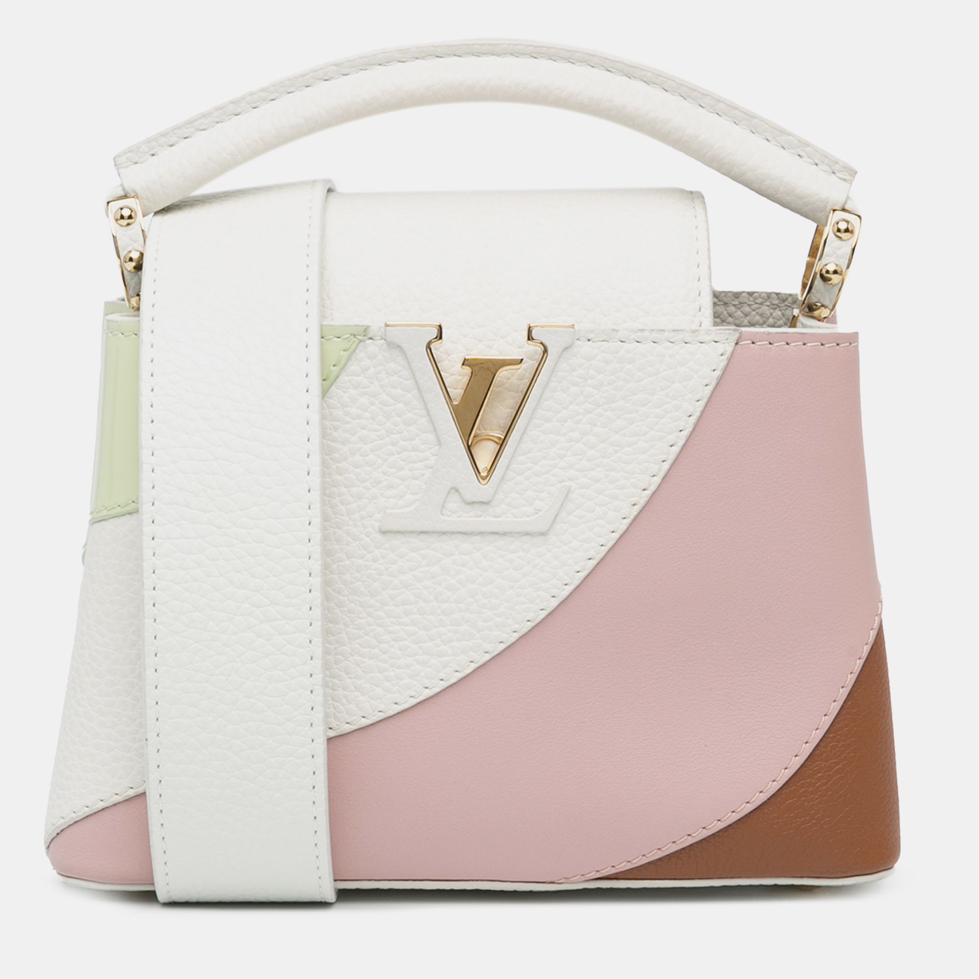 

Louis Vuitton Pink Taurillon Gelato Mini Capucines