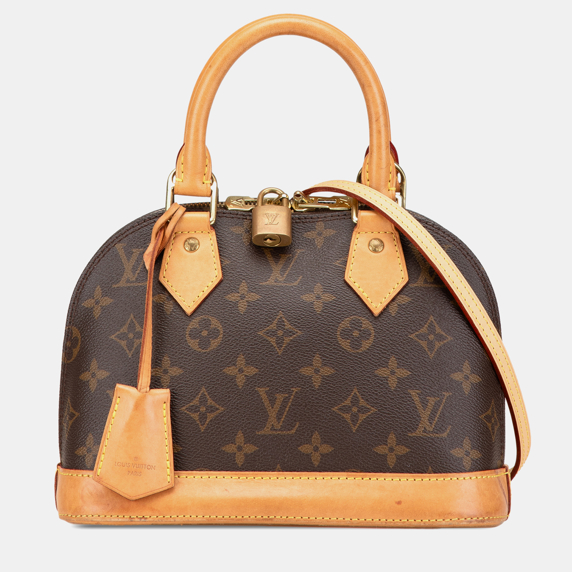 

Louis Vuitton Brown Monogram Alma BB Bag