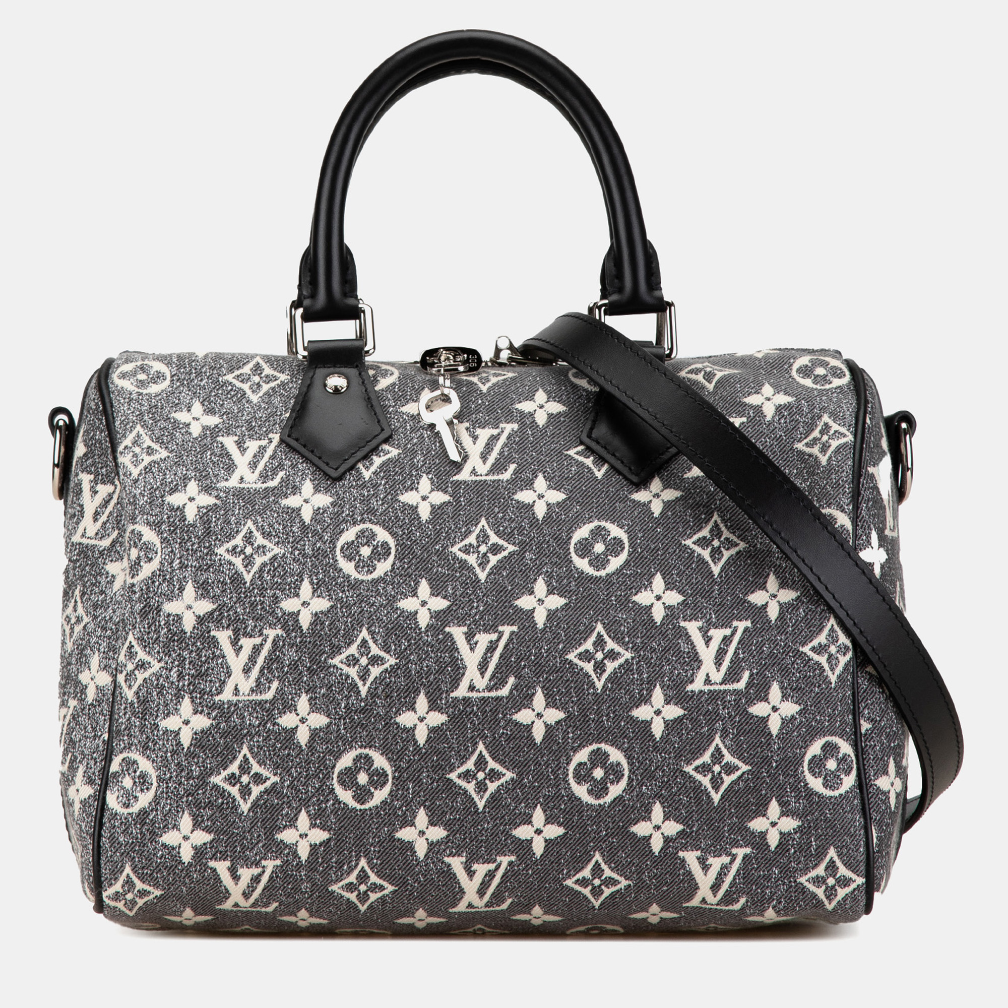 

Louis Vuitton Grey Monogram Denim Jacquard Speedy Bandouliere 25 Shoulder Bag