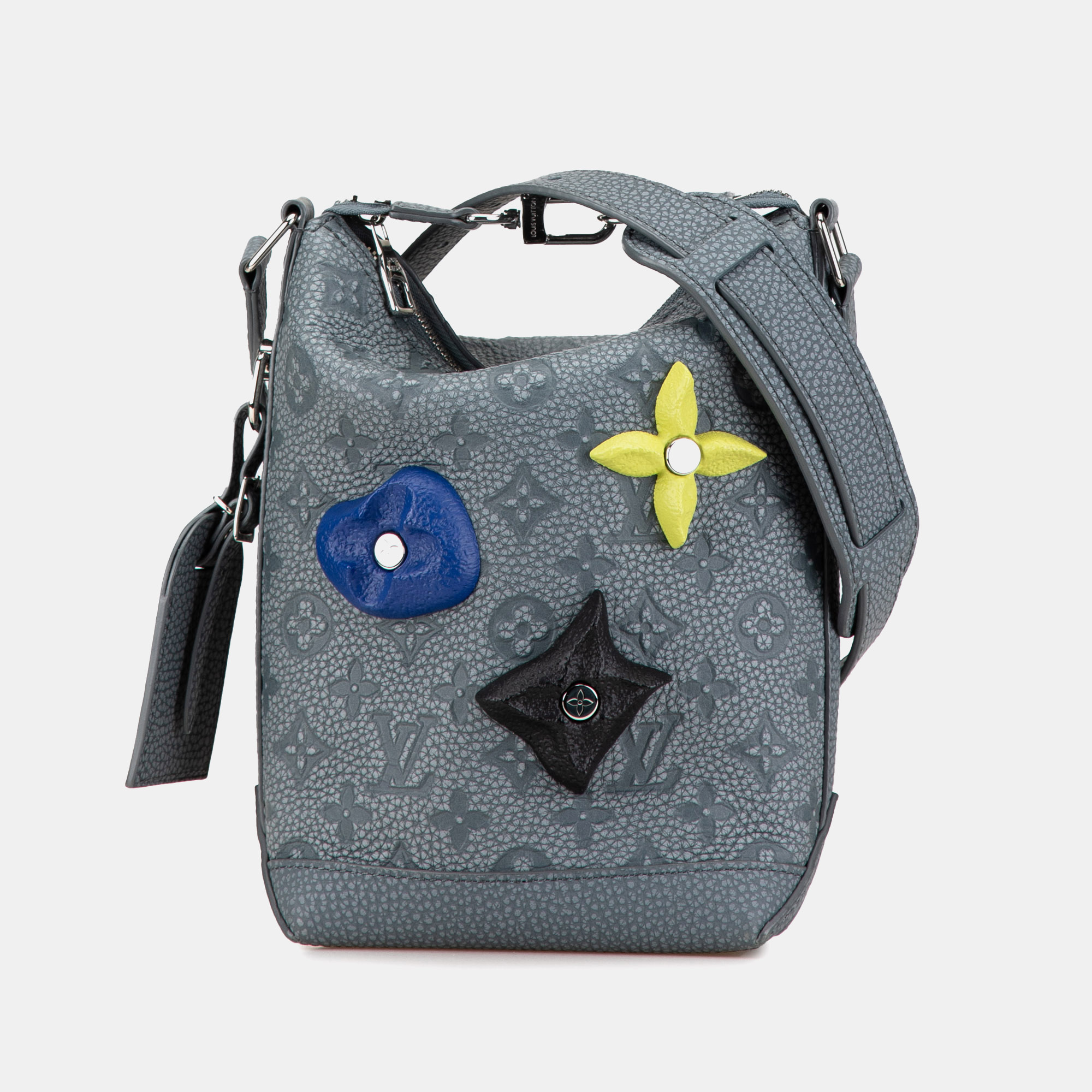 

Louis Vuitton Grey Monogram Taurillon Hobo Cruiser PM Bag