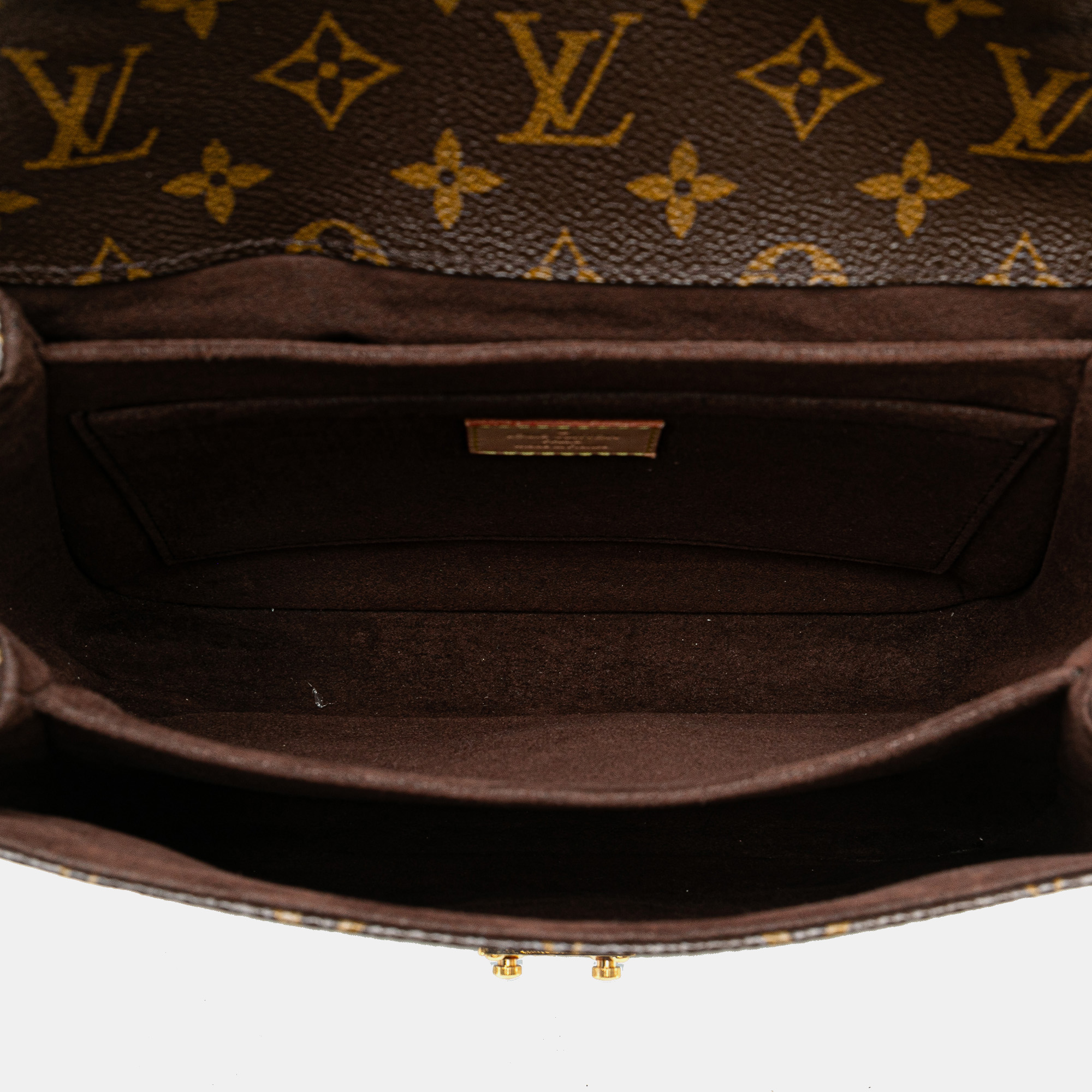 Louis Vuitton Brown Monogram Pochette Metis 